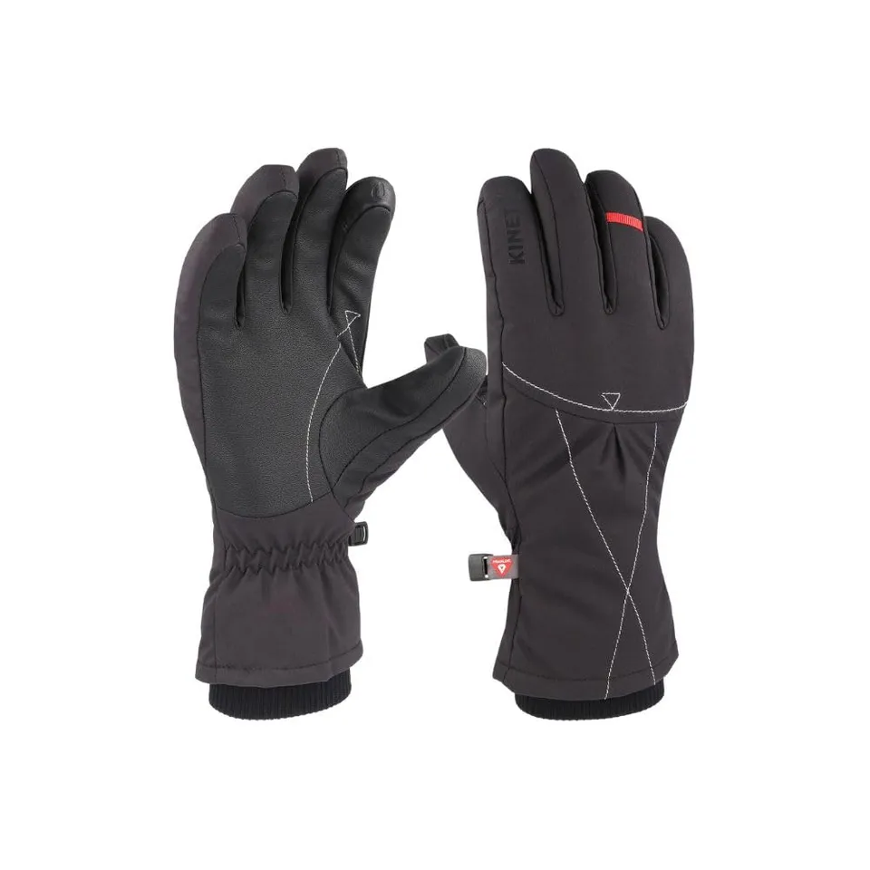 kinetixx-alysa-damen-skihandschuh-schwarz-mit-primaloft image 1