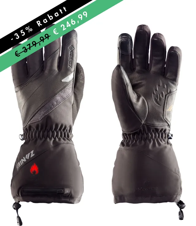 zanier-aviator-gtx-heizhandschuhe-gore-tex-schwarz-beheizbar image 1