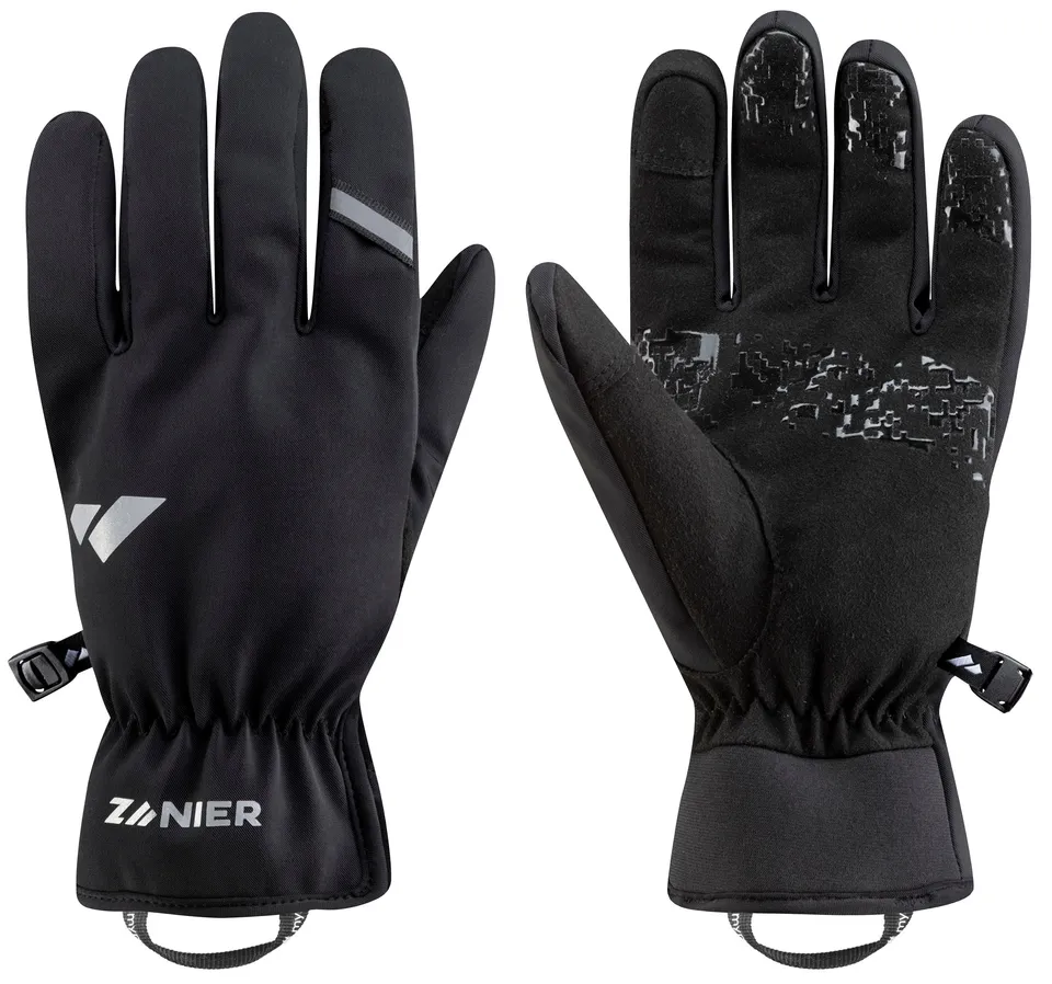 zanier-universal-xsx-laufhandschuhe-schwarz-windstopper-touch image 1