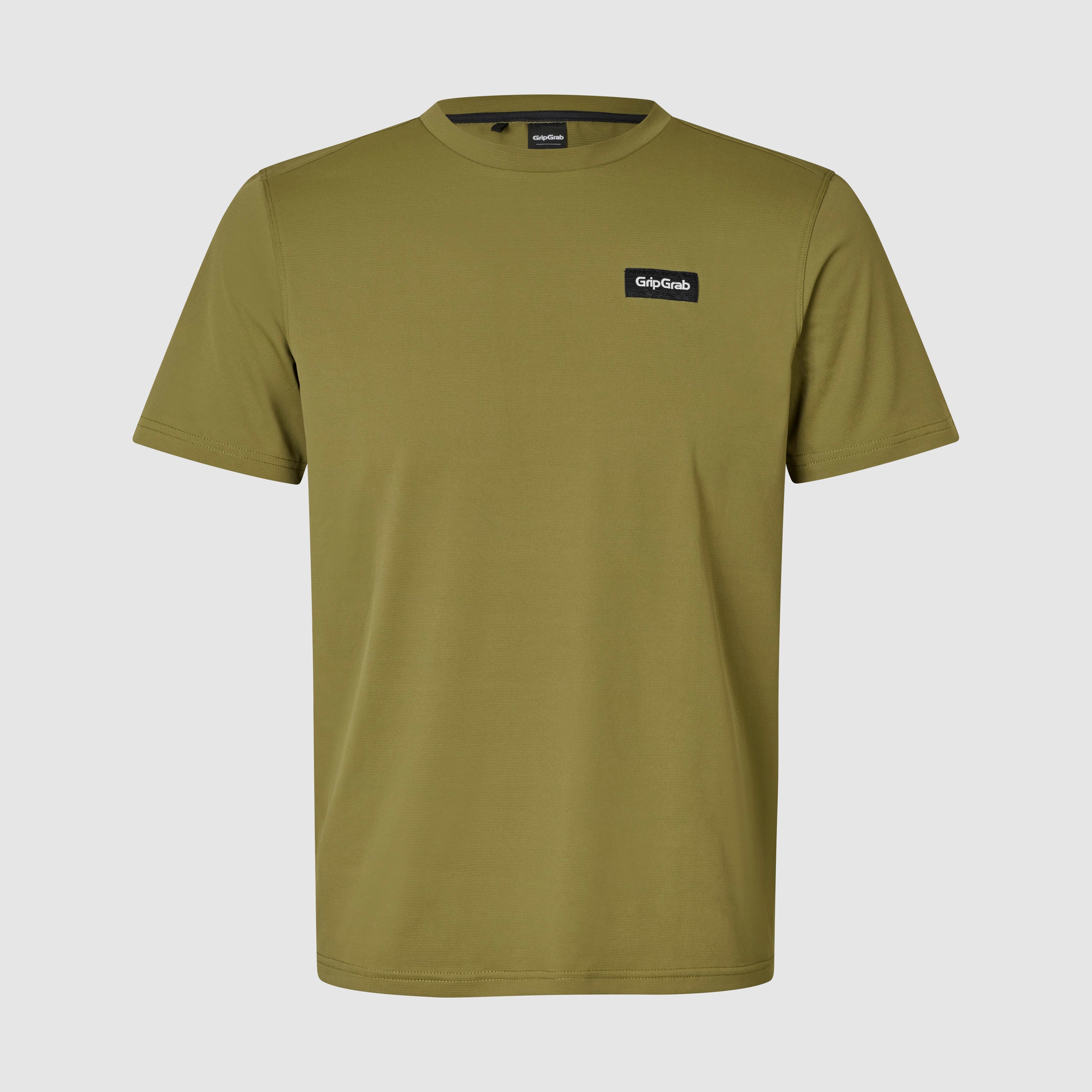 gripgrab-explr-t-shirt-olive-green-funktionsshirt-recycelt image 5