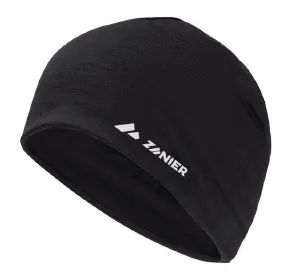 zanier-merino-beanie-m-tze-schwarz-merinowolle-outdoor image 1