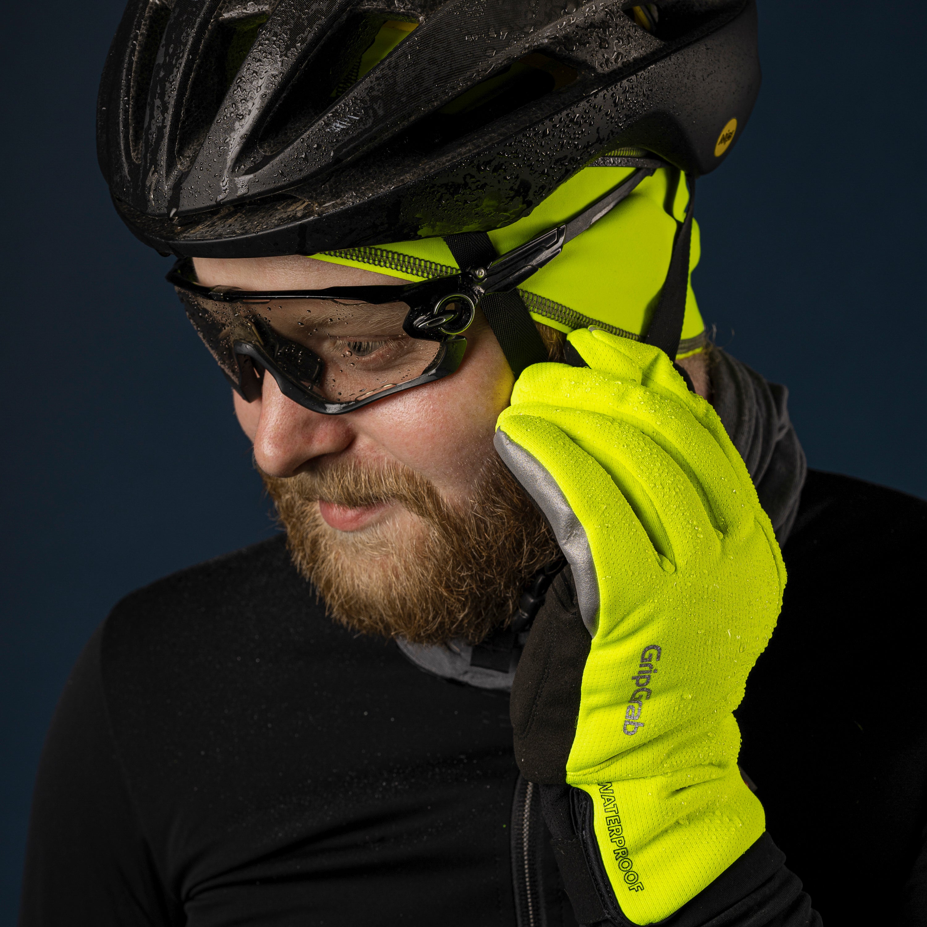 gripgrab-ride-merino-halstuch-grau-schlauchschal image 6