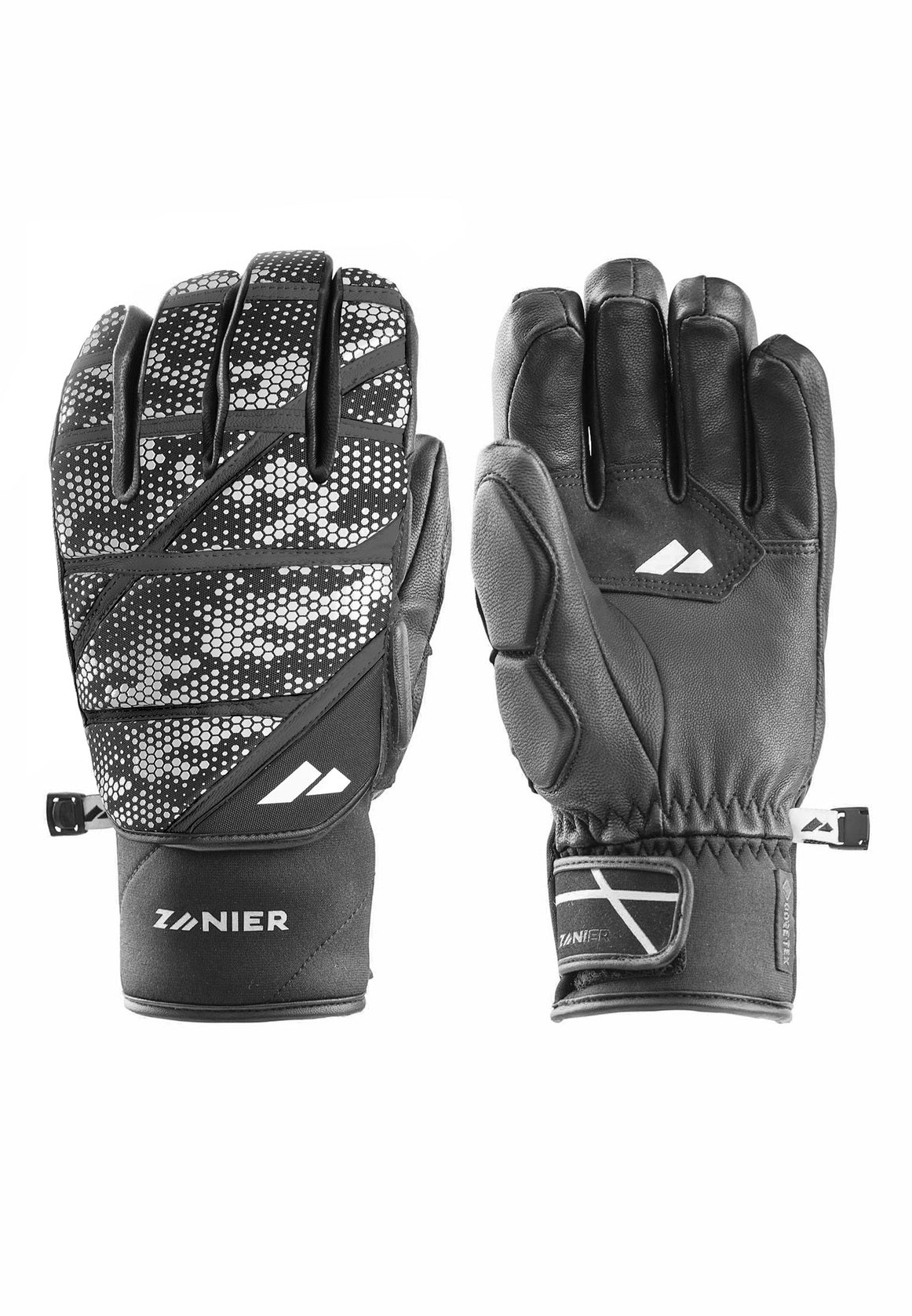 zanier-x-treme-xgx-lederhandschuhe-schwarz-gelb-gore-tex image 6