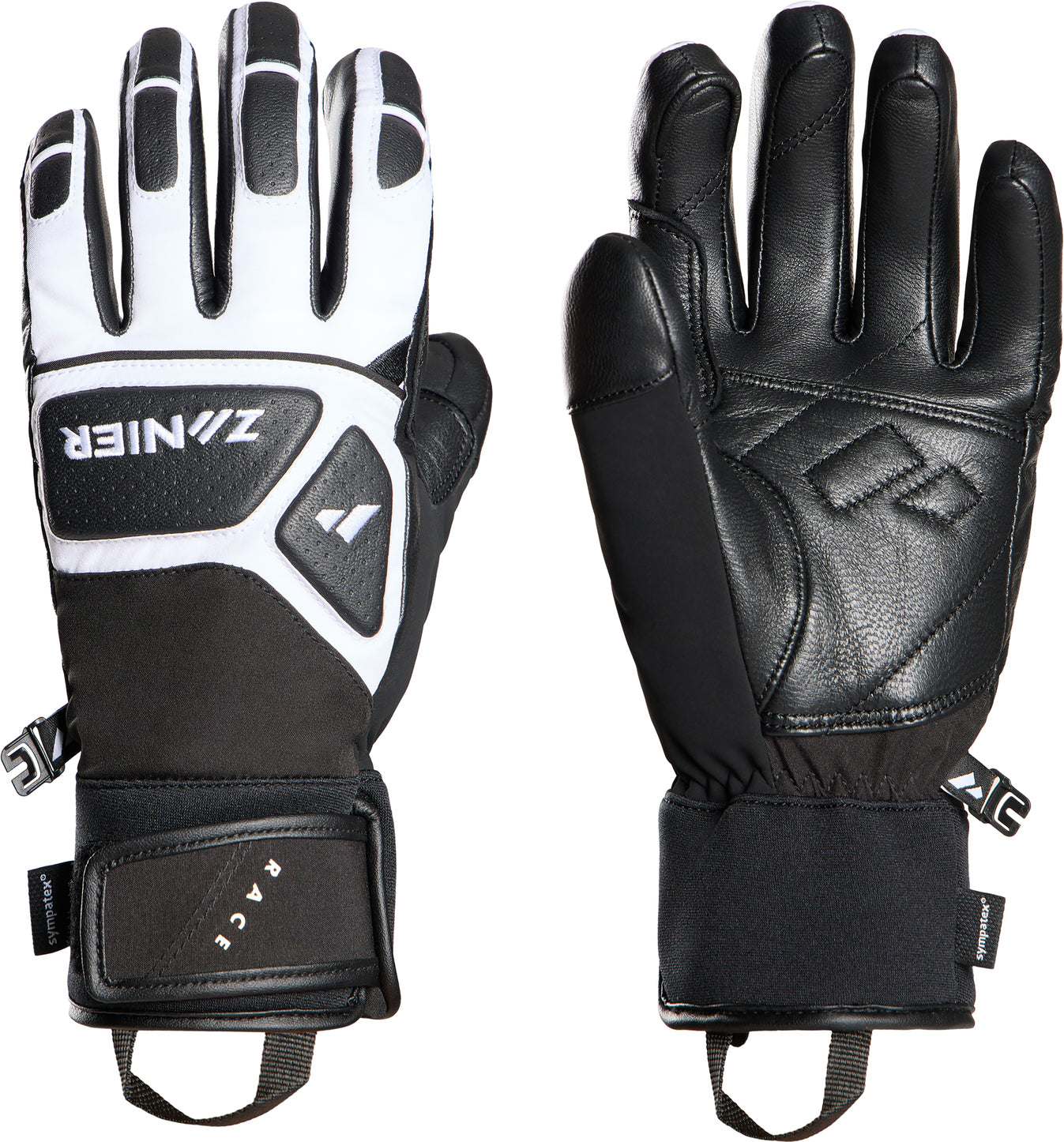 zanier-race-pro-stx-skihandschuhe-schwarz-sympatex-wasserdicht image 3