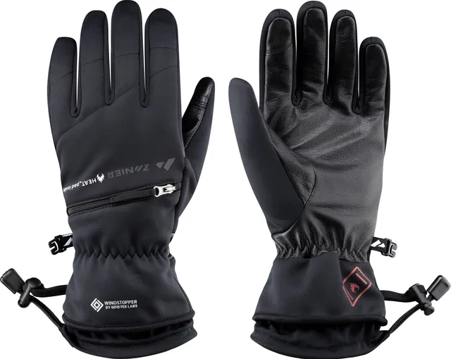 zanier-heat-pads-outdoor-ws-handschuhe-schwarz-windstopper image 1