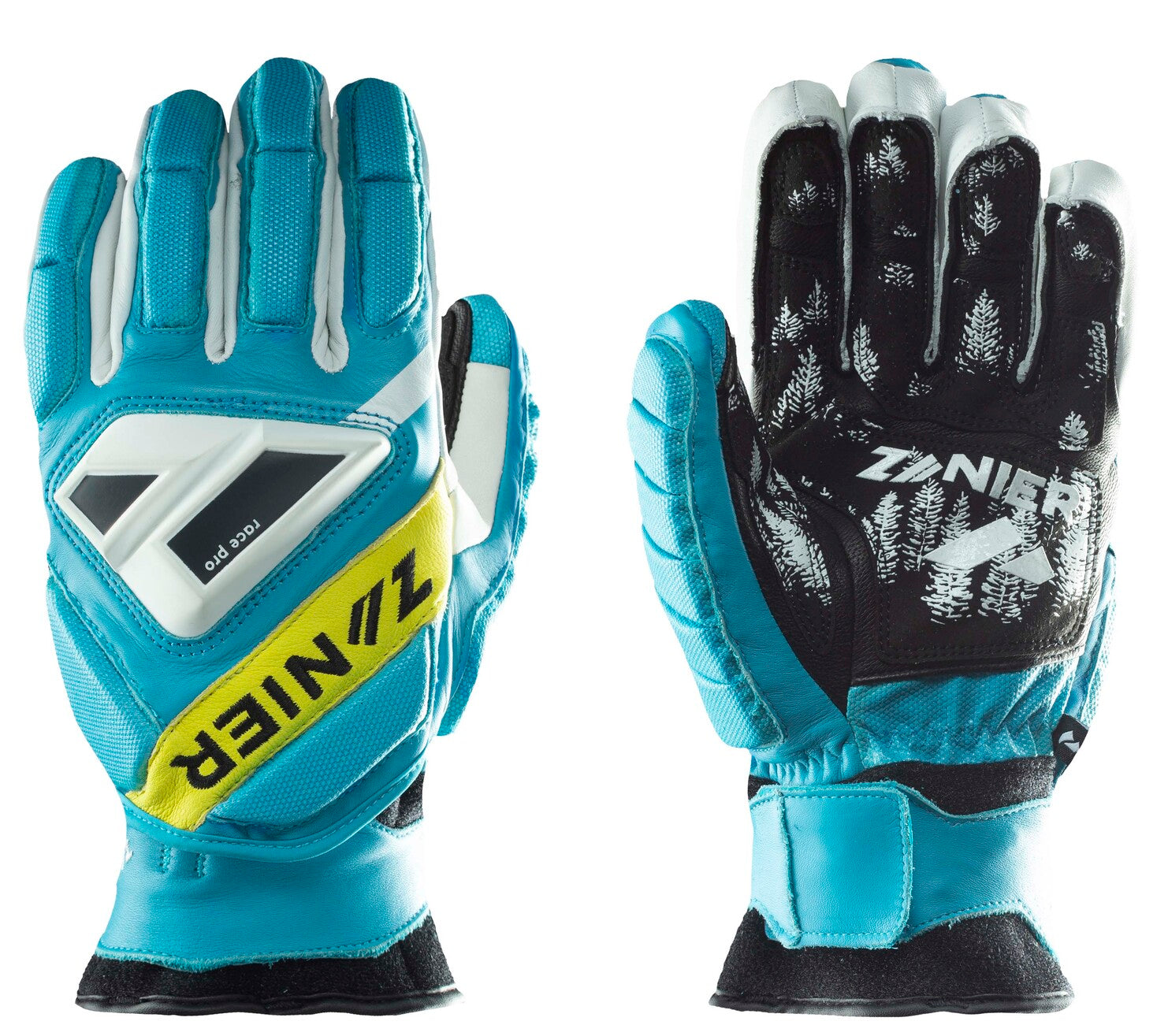 zanier-gate-killer-race-fingerhandschuhe-camo-silber-neon-leder image 2
