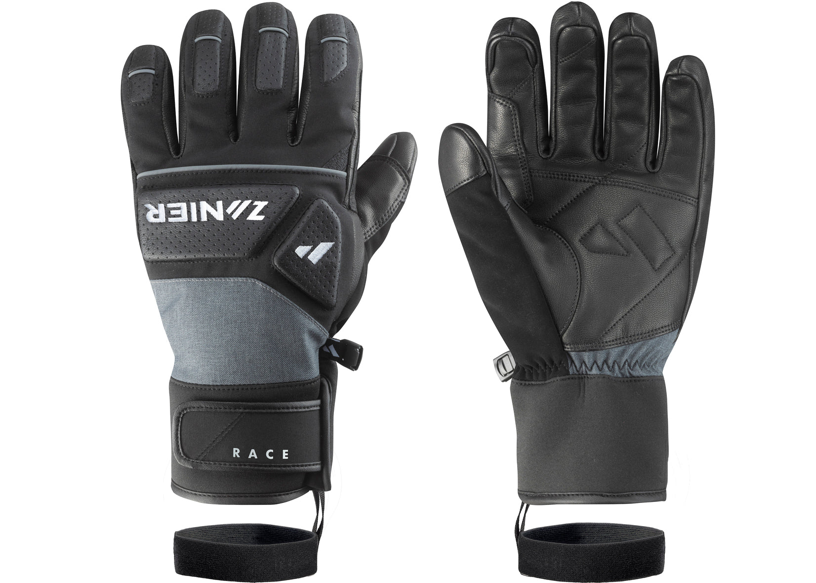 zanier-race-pro-stx-skihandschuhe-schwarz-sympatex-wasserdicht image 2