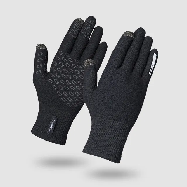 gripgrab-pacr-primavera-2-merino-fahrradhandschuhe-schwarz-touch image 1