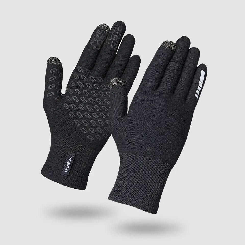 gripgrab-pacr-primavera-2-merino-fahrradhandschuhe-schwarz-touch image 1