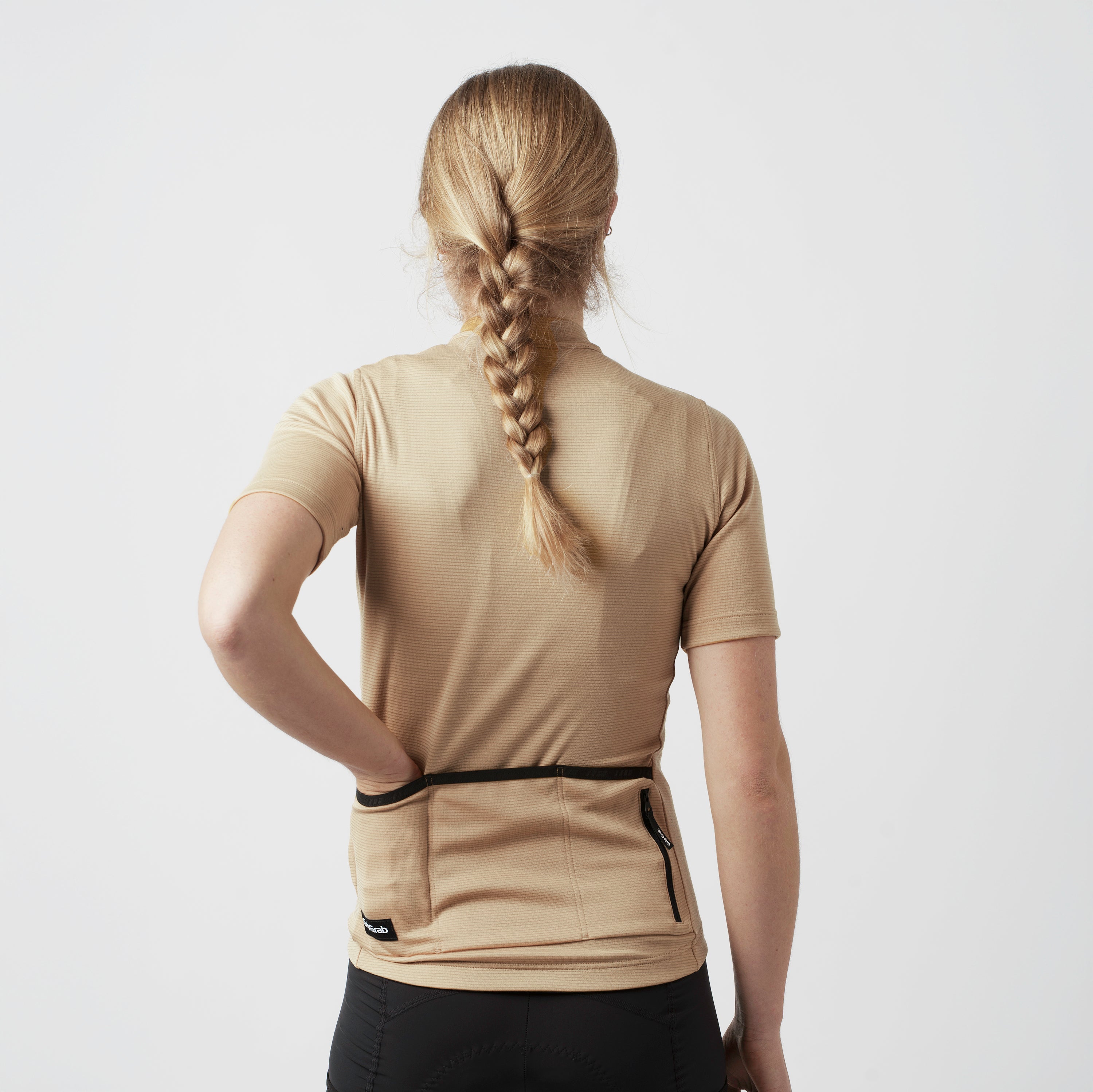 gripgrab-explr-merinotech-radtrikot-damen-beige-merino-kurzarm image 3