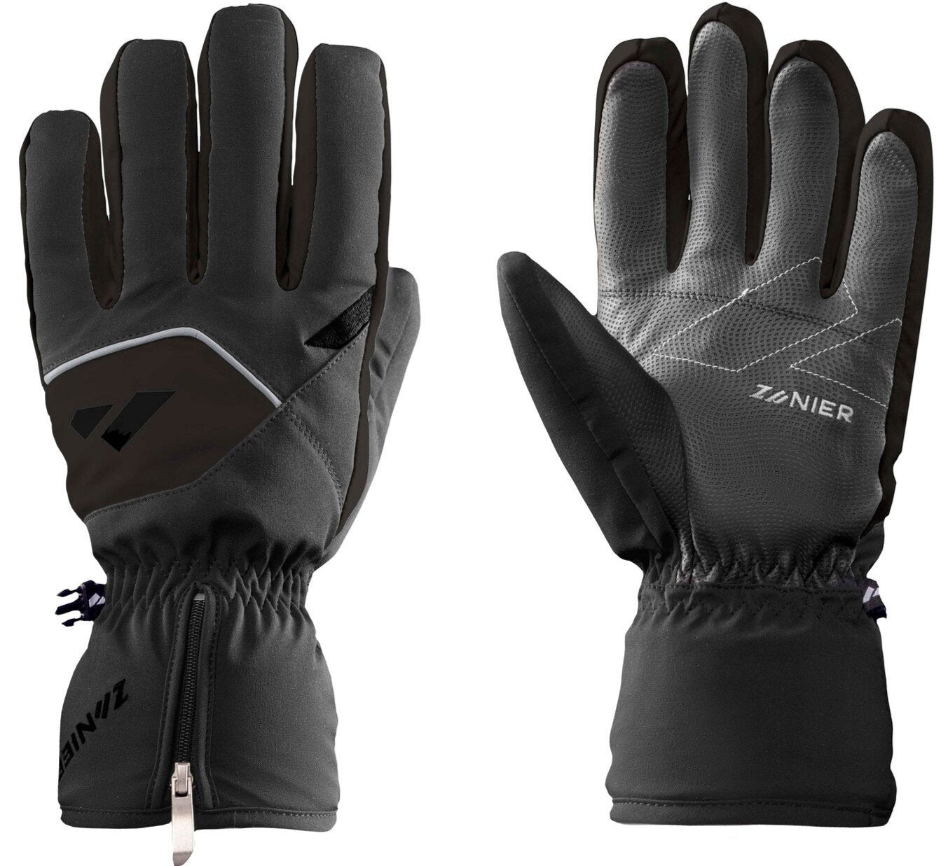 zanier-reith-stx-skihandschuhe-schwarz-wasserdicht image 2