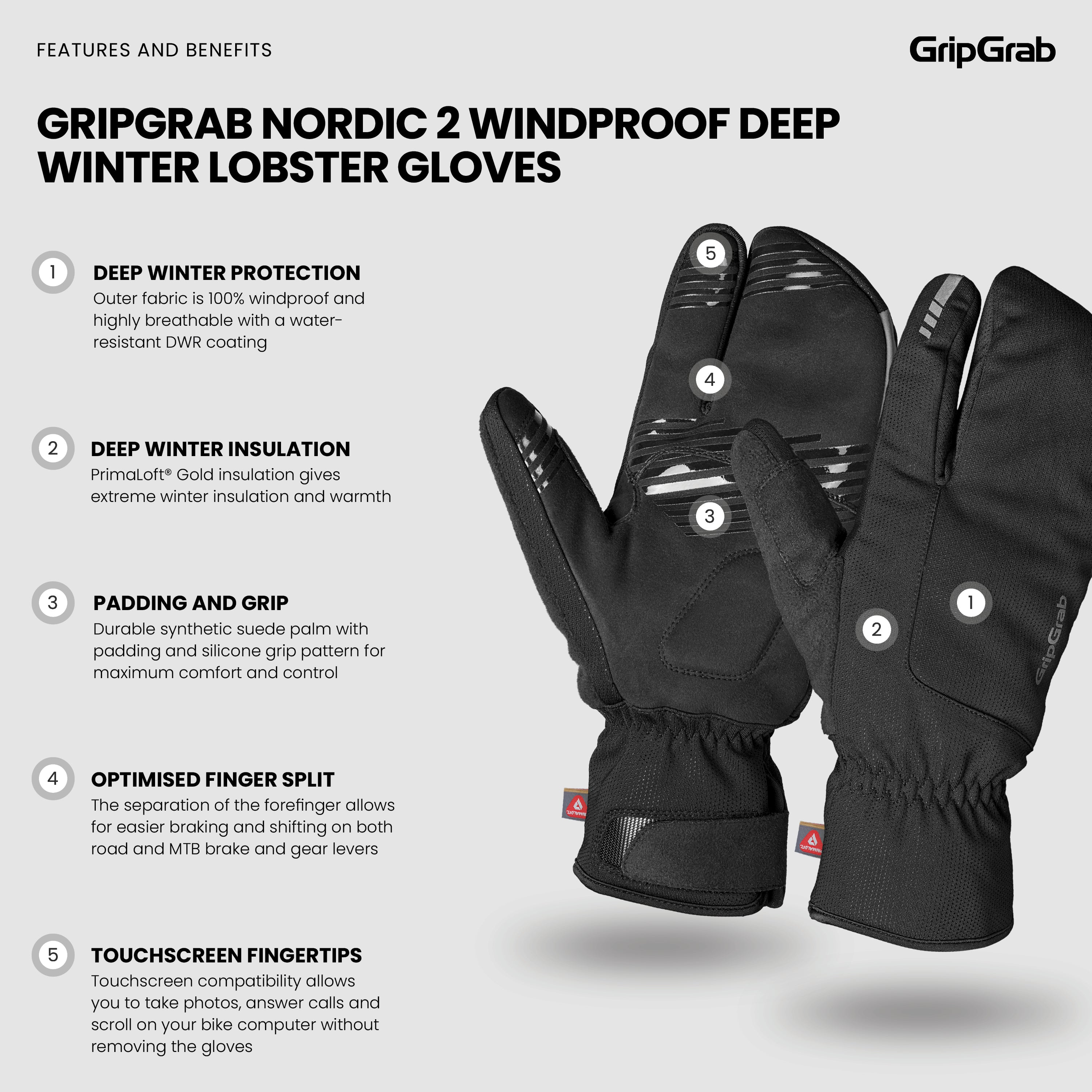 gripgrab-ride-nordic-2-lobster-handschuhe-schwarz-winddicht image 7