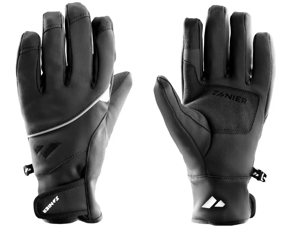 zanier-tour-softshell-handschuhe-schwarz-windstopper-touch image 1