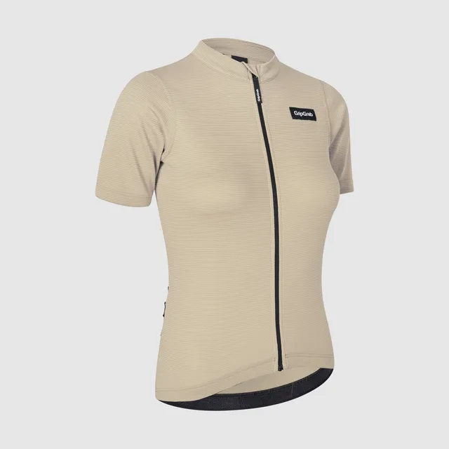 gripgrab-explr-merinotech-radtrikot-damen-beige-merino-kurzarm image 1