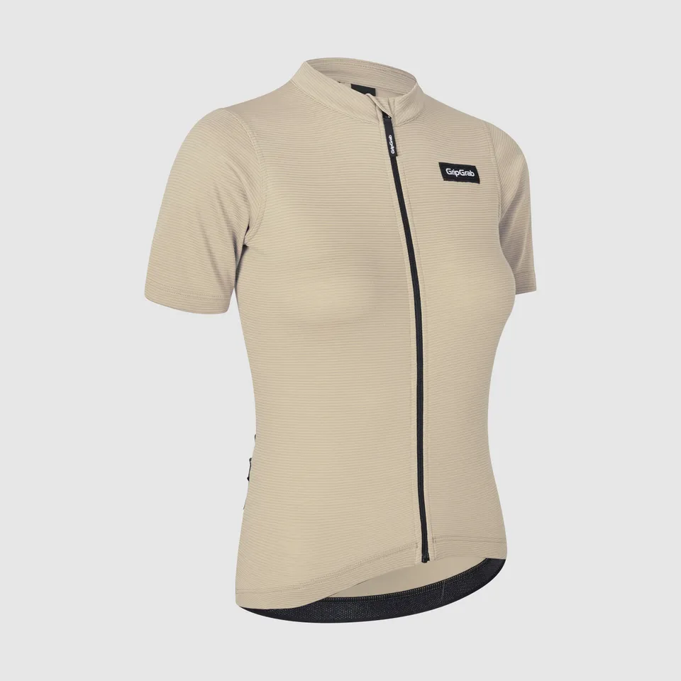 gripgrab-explr-merinotech-radtrikot-damen-beige-merino-kurzarm image 1