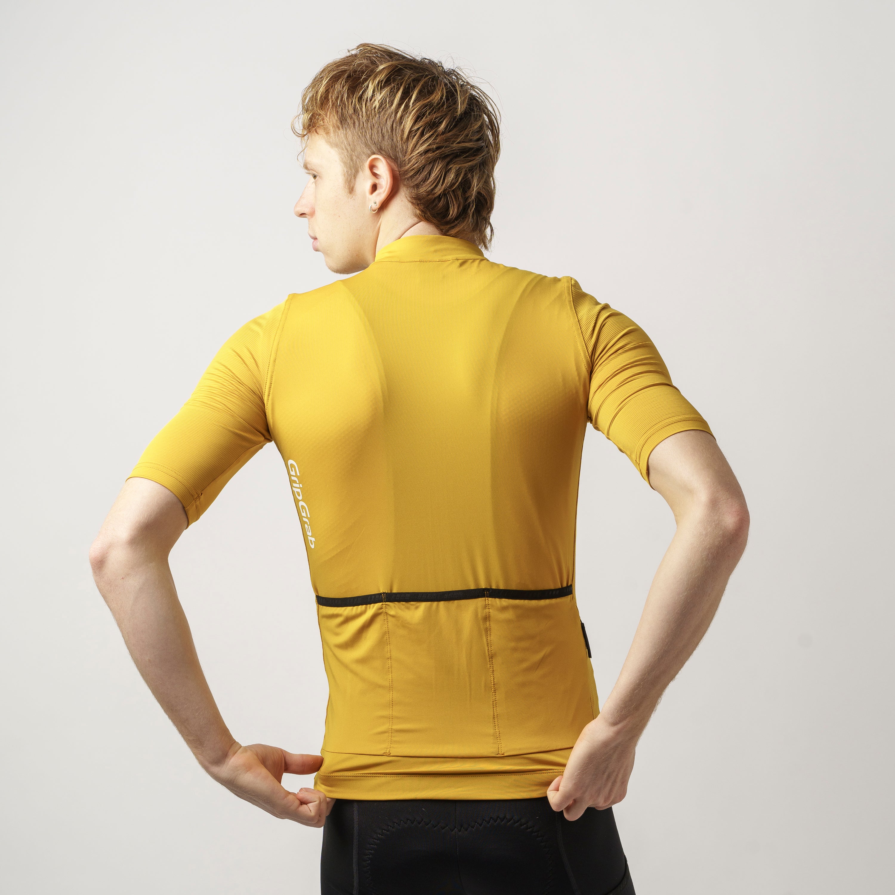 gripgrab-ride-radtrikot-kurzarm-senfgelb-taschen image 3