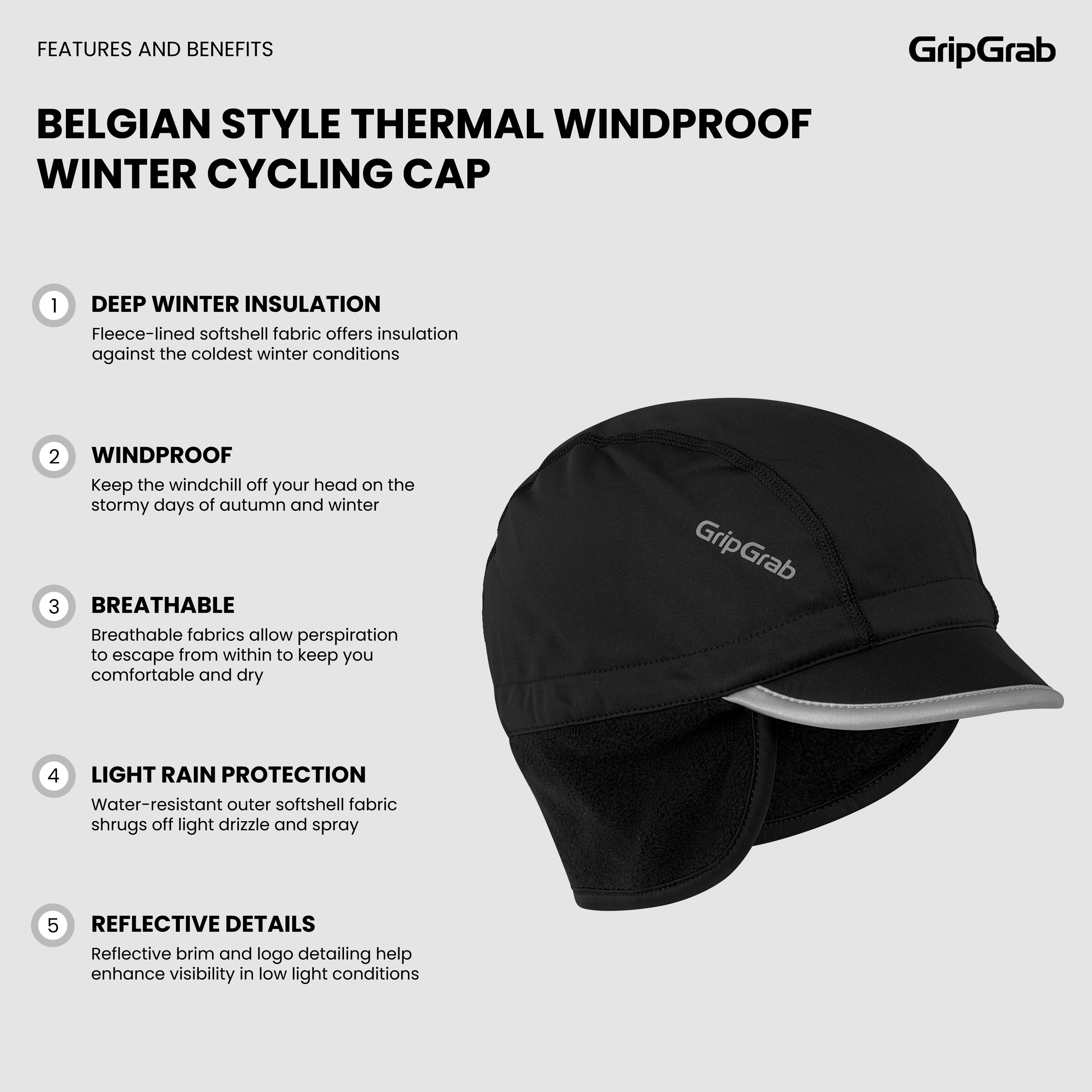gripgrab-ride-winter-fahrradm-tze-schwarz-winddicht-thermo image 5