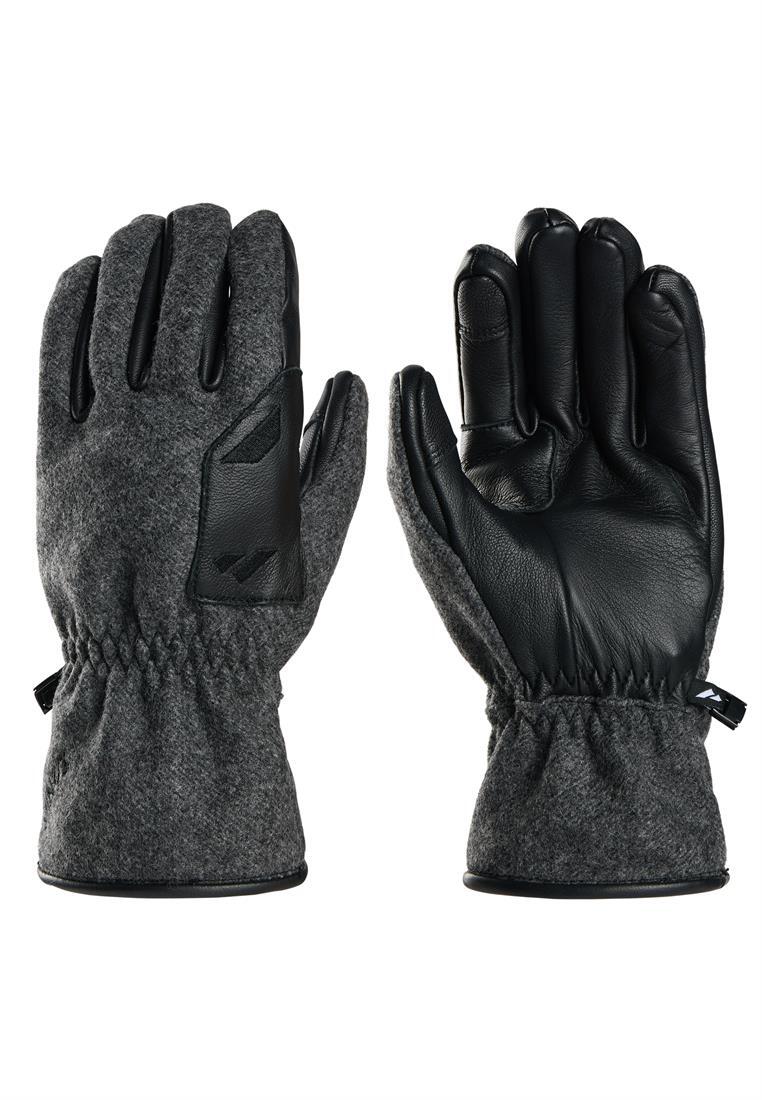 zanier-austrian-loden-glove-lederhandschuh-anthrazit-touch image 2