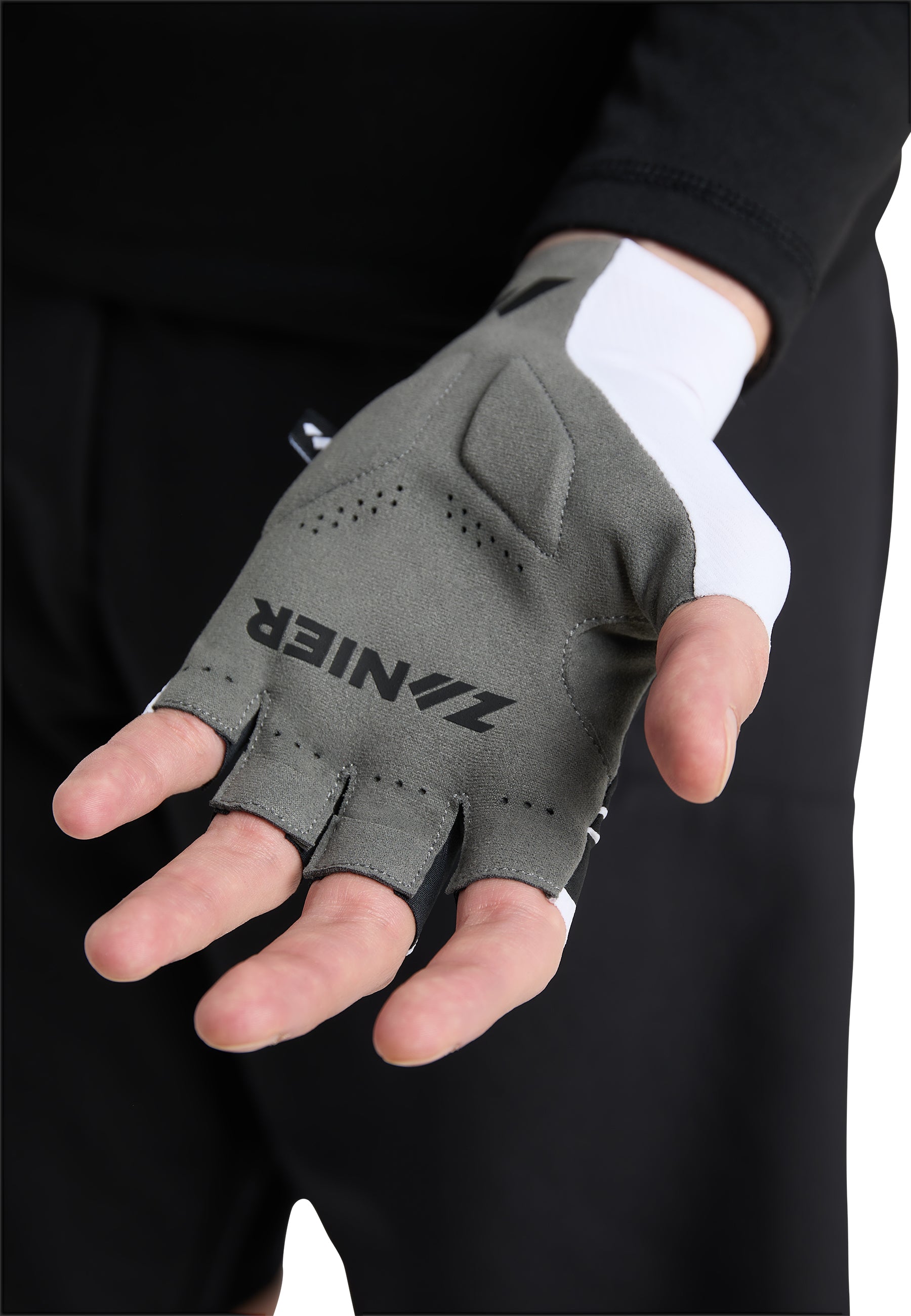 zanier-race-pro-rennradhandschuhe-ultraleicht-weiss-schwarz image 5