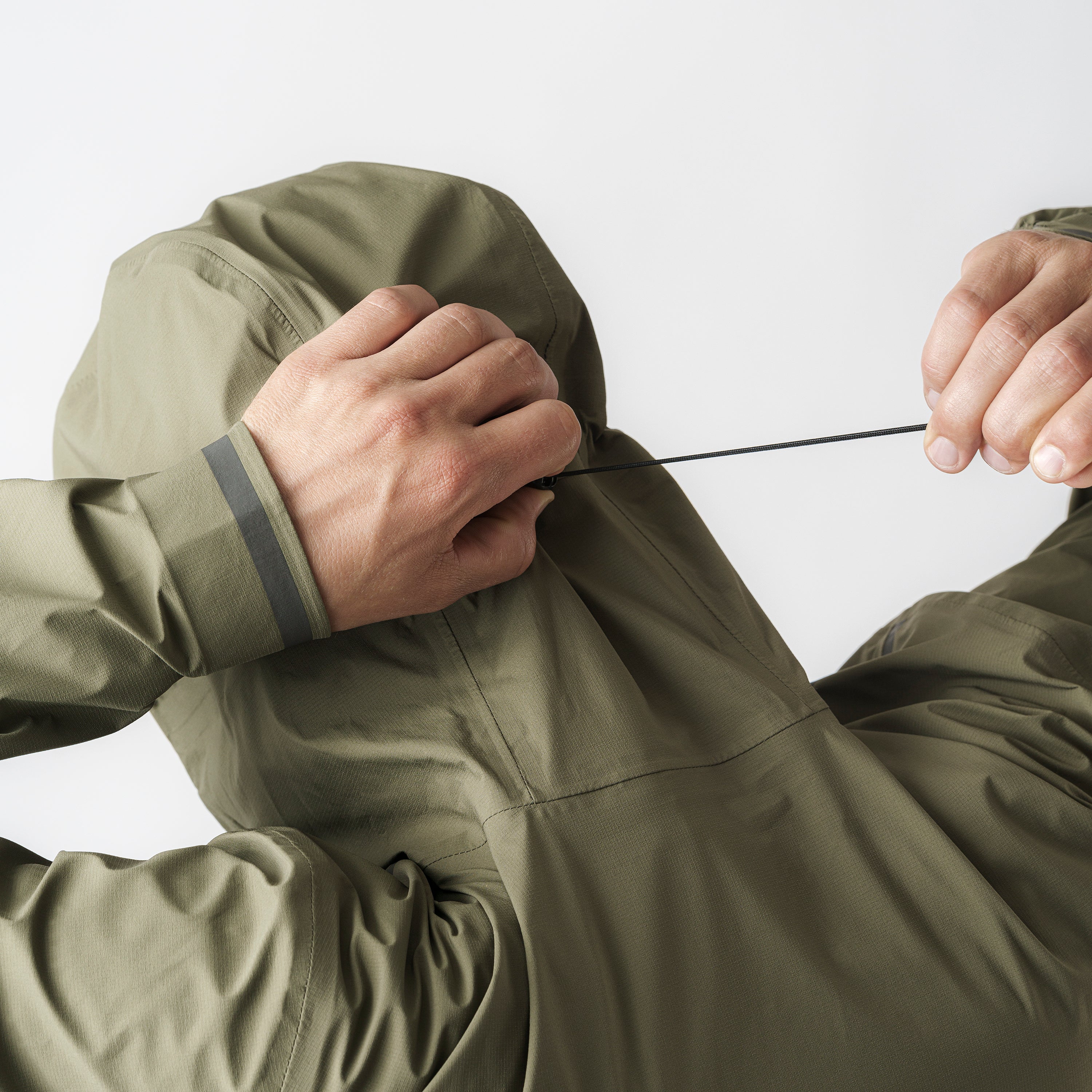 gripgrab-explr-regenjacke-olive-green-wasserdicht-leicht image 7