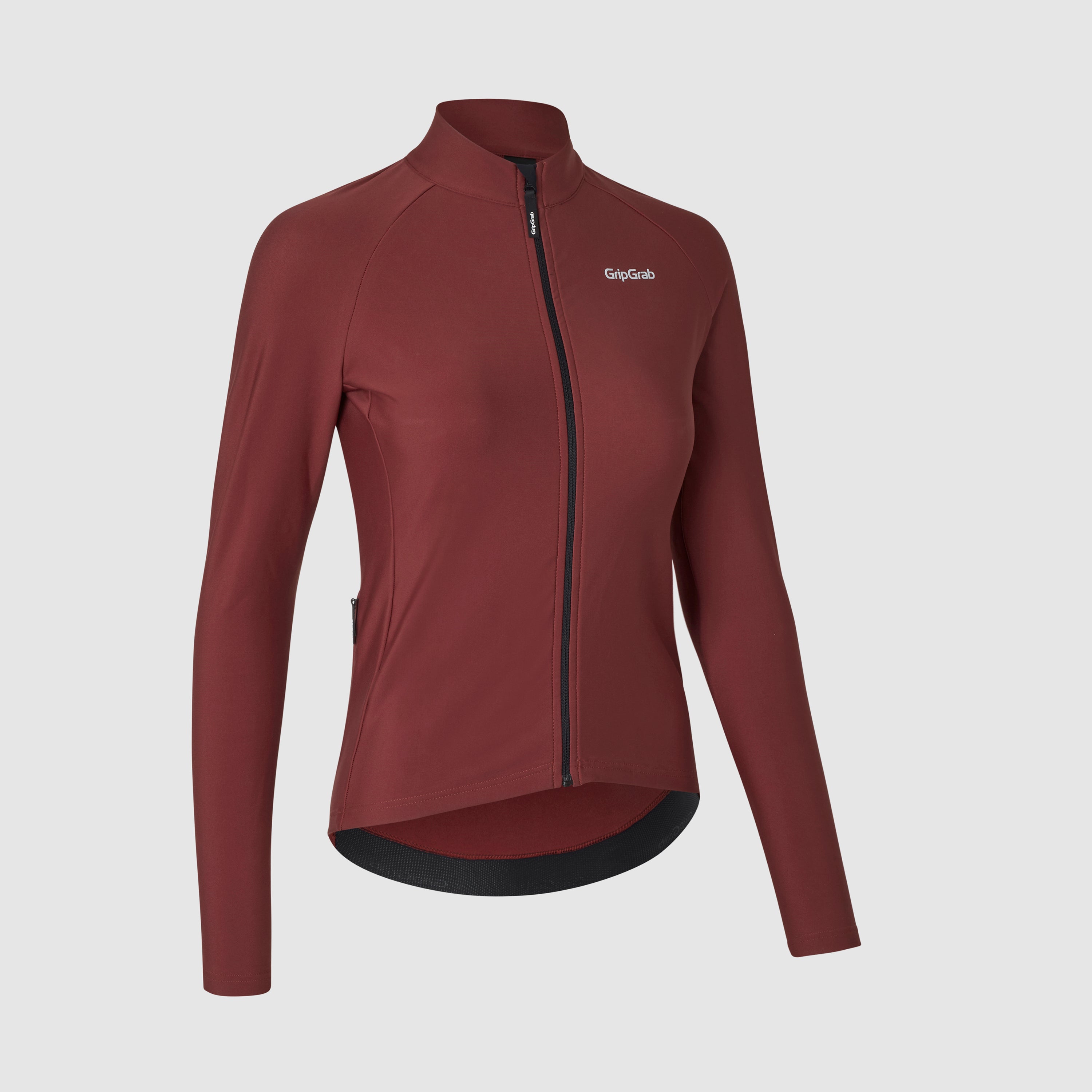 gripgrab-pacr-thermal-radtrikot-damen-schwarz-langarm image 1