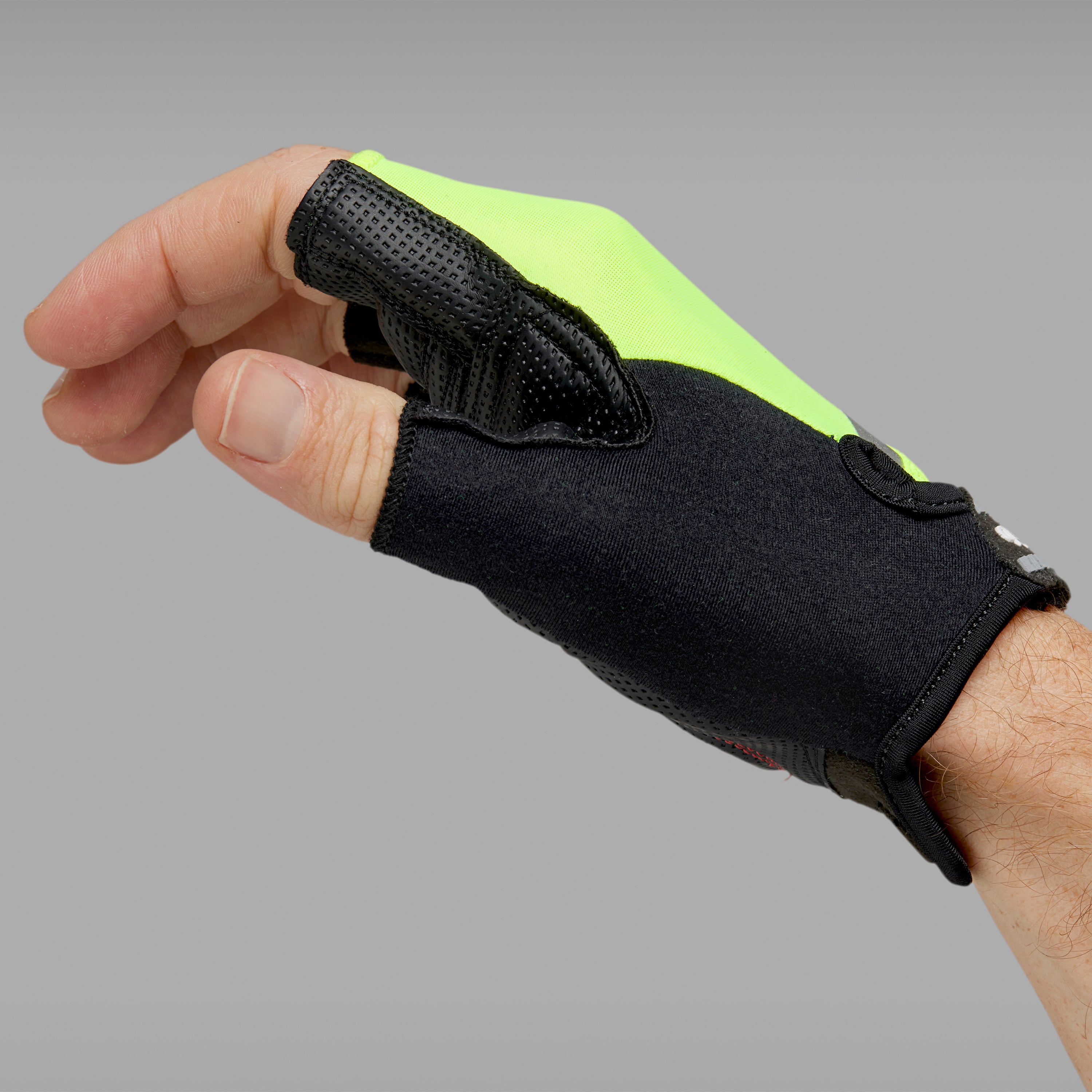 gripgrab-ride-progel-hi-vis-fahrradhandschuhe-gelb-kurz image 3