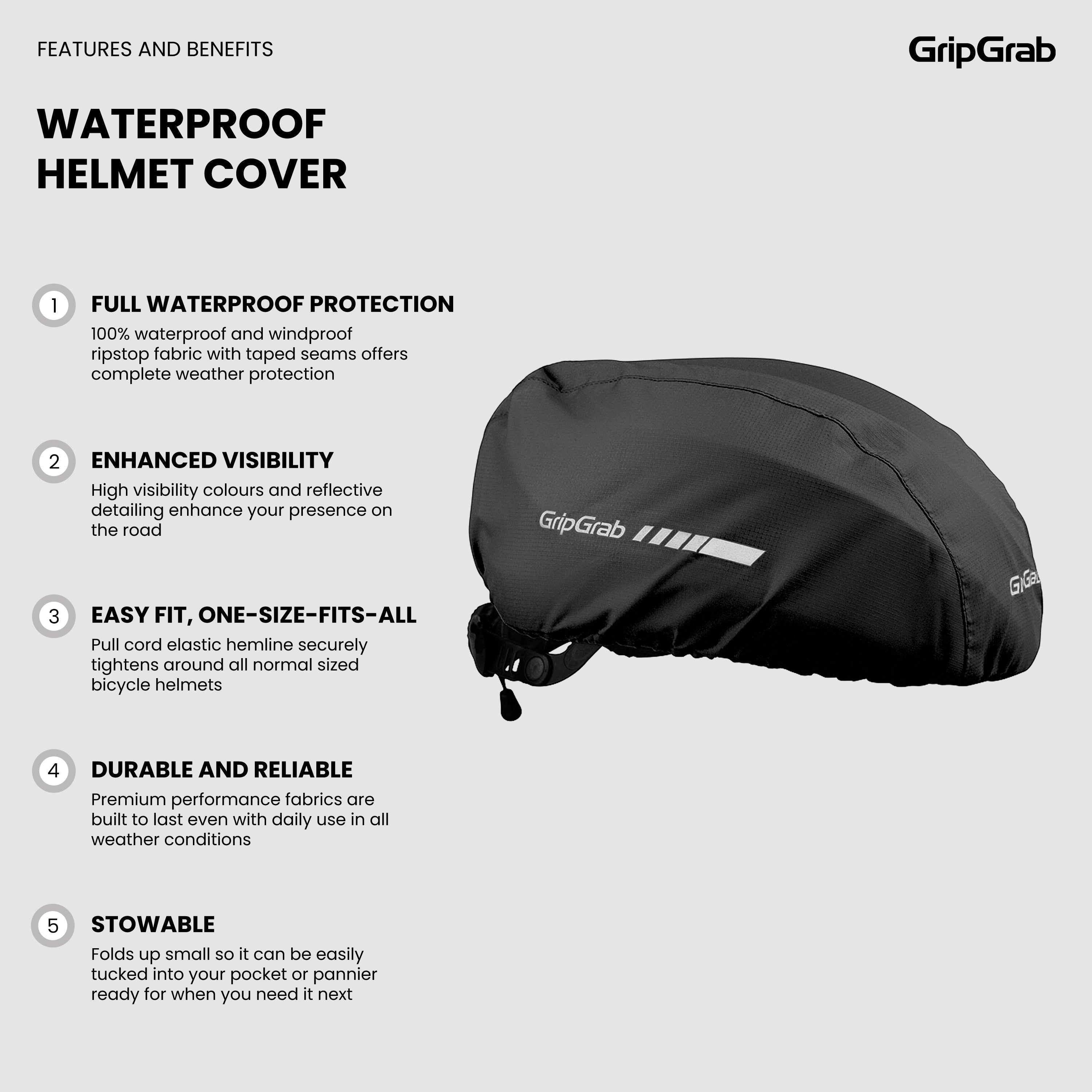 gripgrab-ride-helm-berzug-wasserdicht-orange-hi-vis image 4
