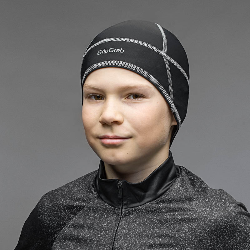 gripgrab-ride-kids-thermal-skull-cap-winterm-tze-schwarz image 2