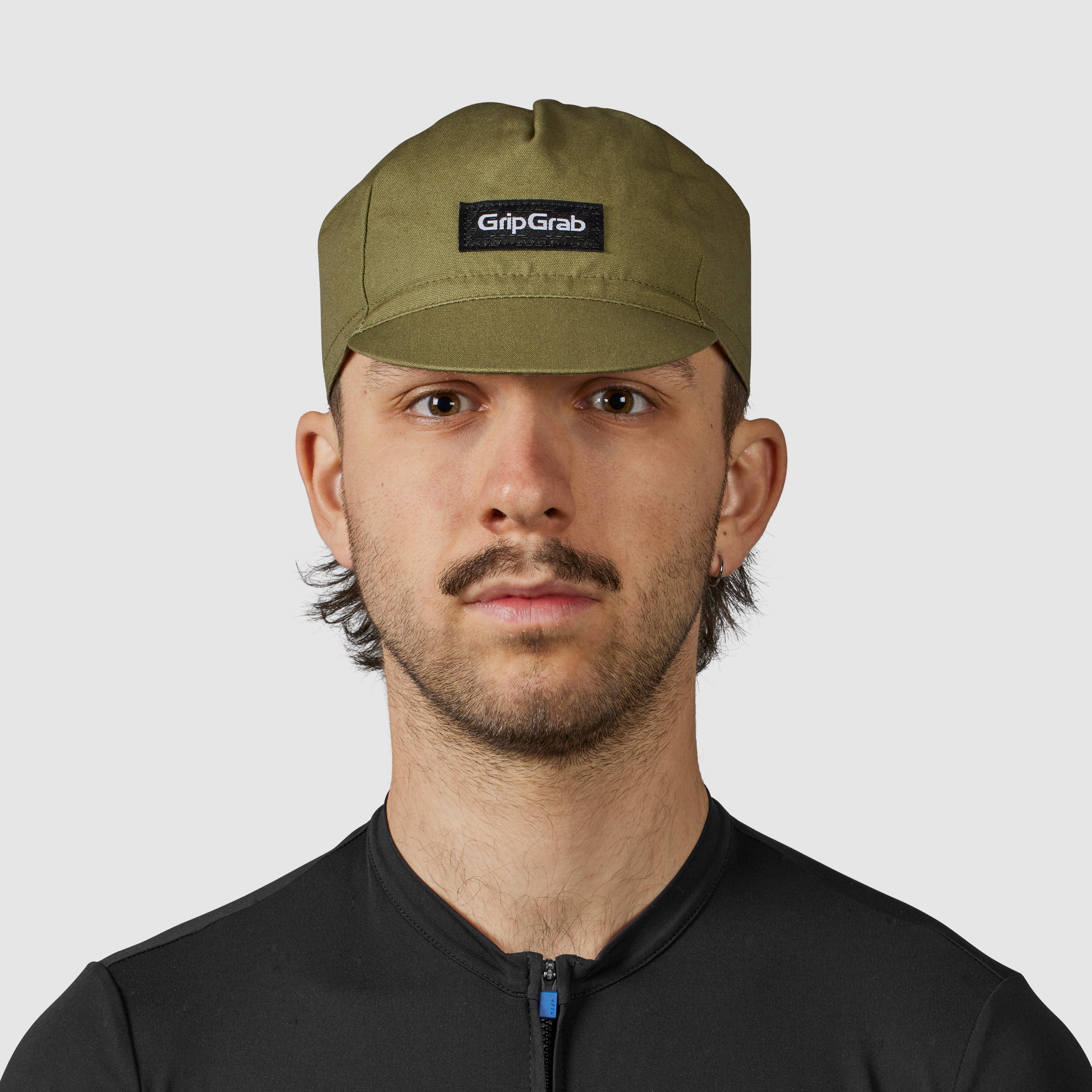 gripgrab-ride-classic-cotton-radkappe-olivgr-n-s-m-baumwolle image 2