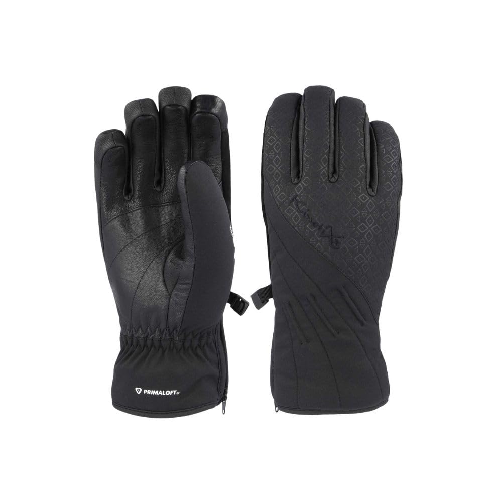 kinetixx-ashly-gtx-damen-skihandschuh-schwarz-gr-6 image 1