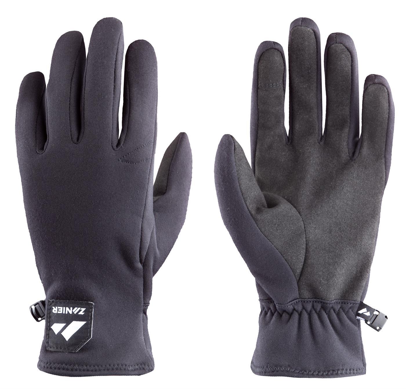 zanier-trail-softshell-handschuhe-schwarz-touchscreen image 1