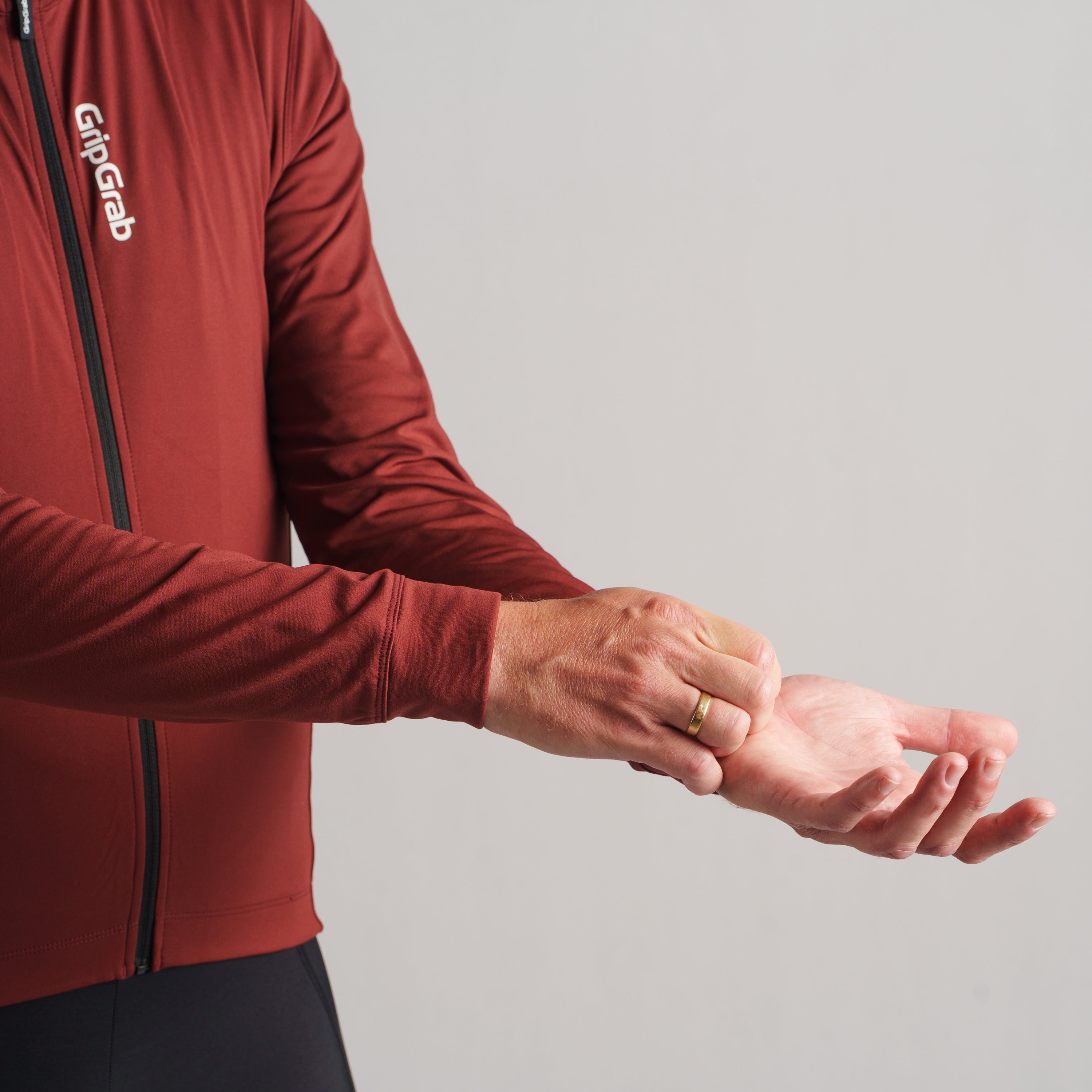 gripgrab-ride-thermal-trikot-dark-red-fleece-langarm-herren image 5