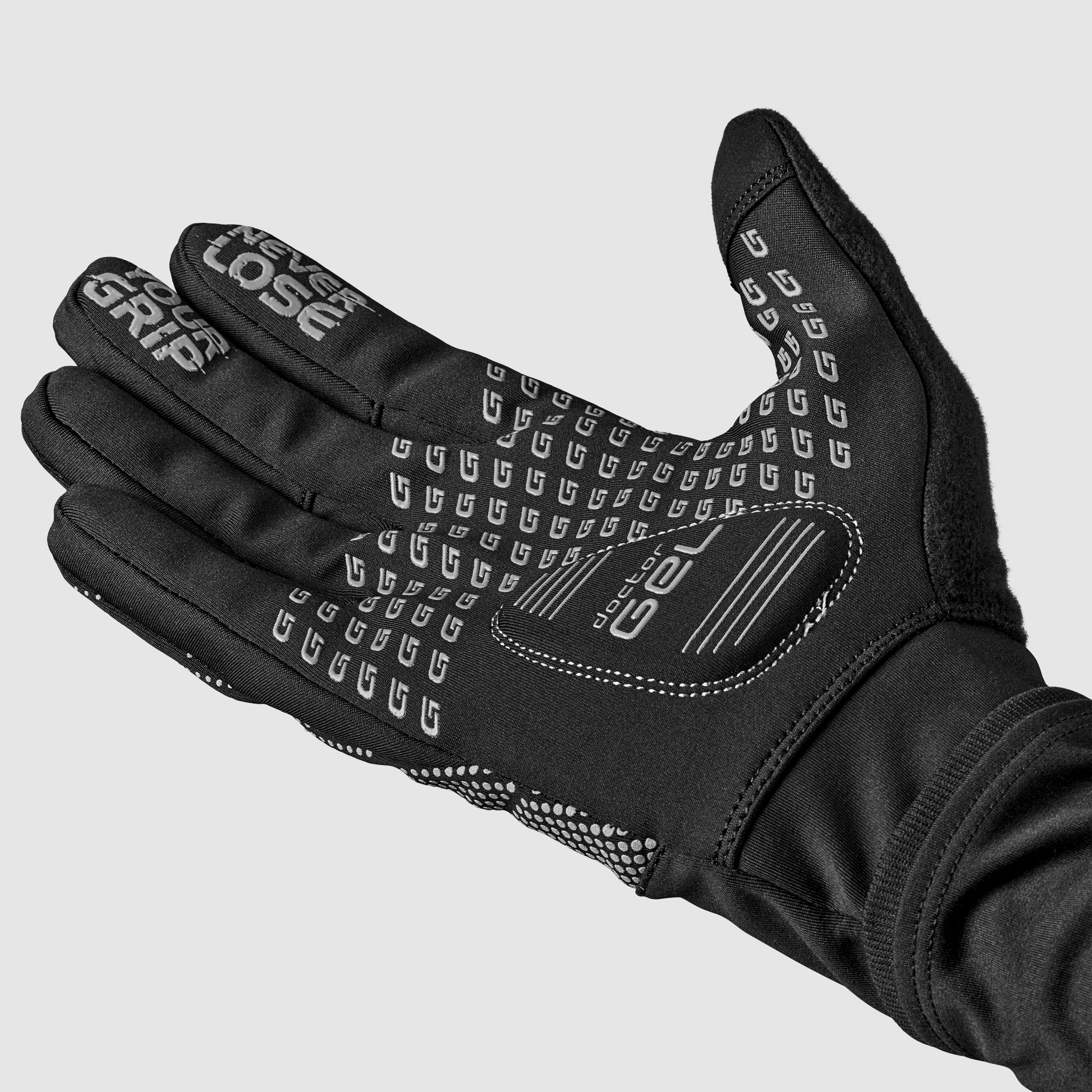 gripgrab-ride-windproof-fahrradhandschuhe-schwarz-langfinger image 2
