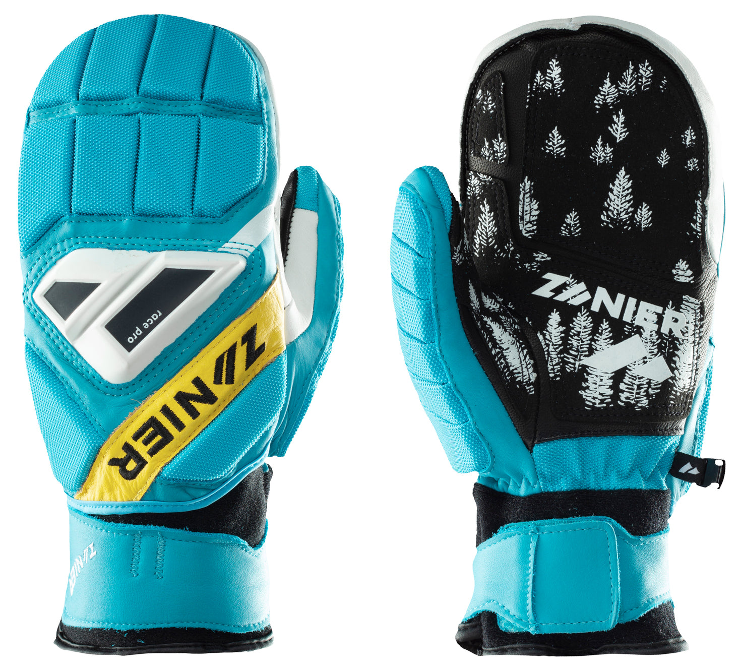 zanier-gate-killer-f-ustlinge-kinder-neongelb-slalom image 2