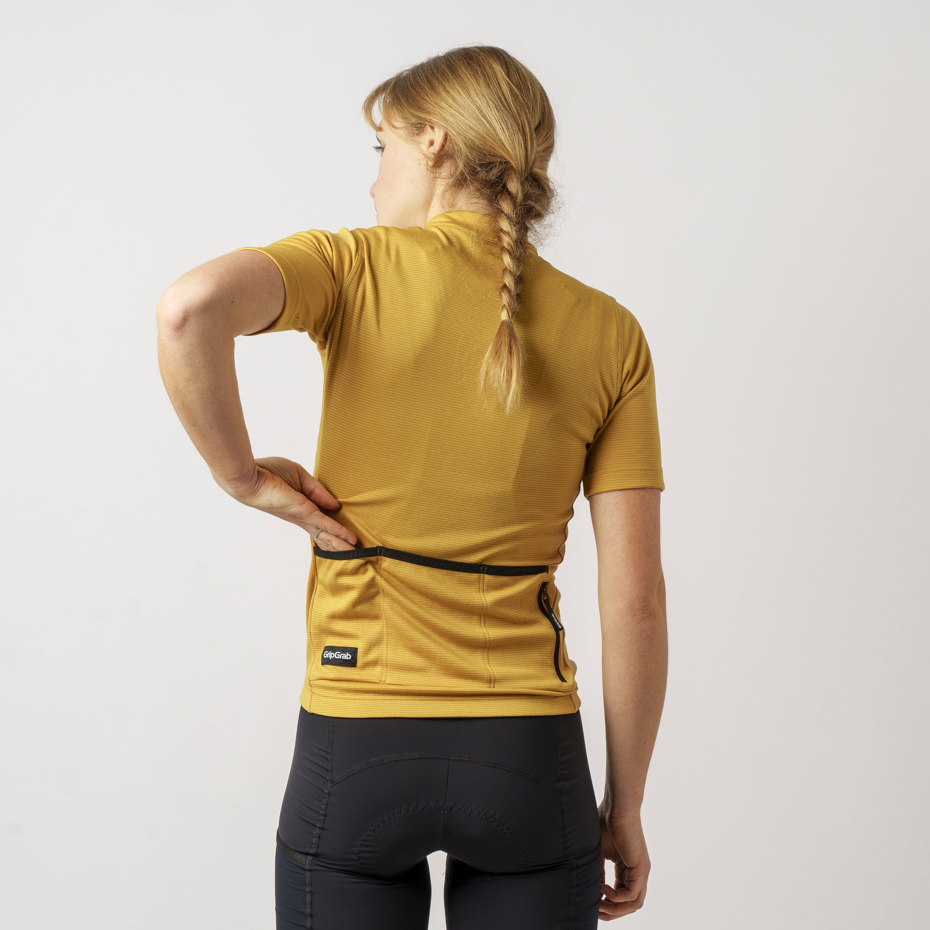 gripgrab-explr-merinotech-damen-radtrikot-senfgelb-merino image 3