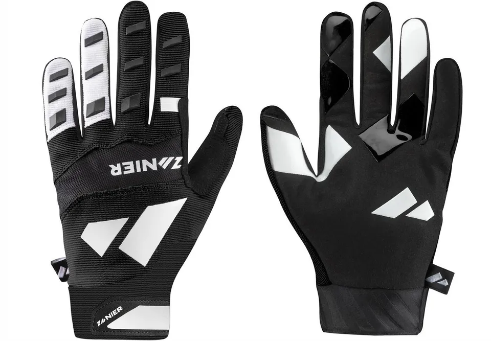 zanier-mx-junior-fahrradhandschuhe-schwarz-mtb-grip-sommer image 1