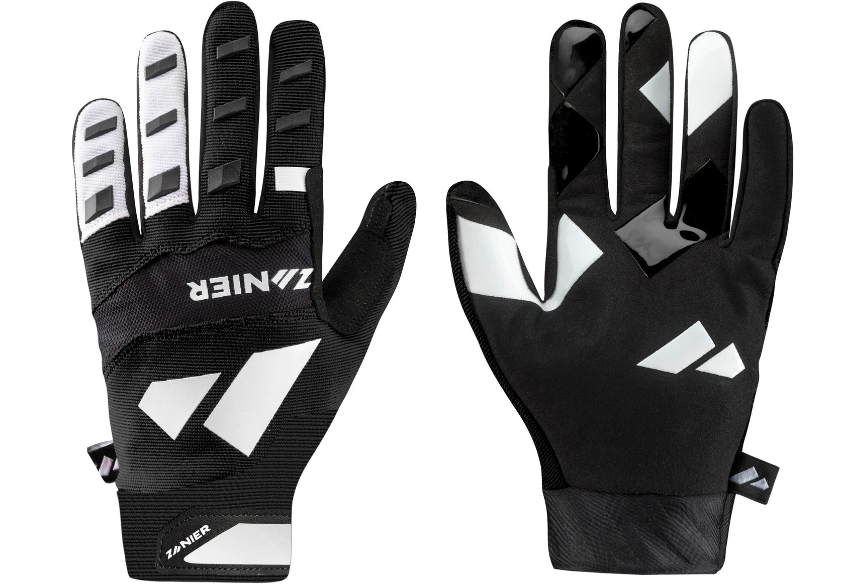 zanier-mx-junior-fahrradhandschuhe-schwarz-mtb-grip-sommer image 3