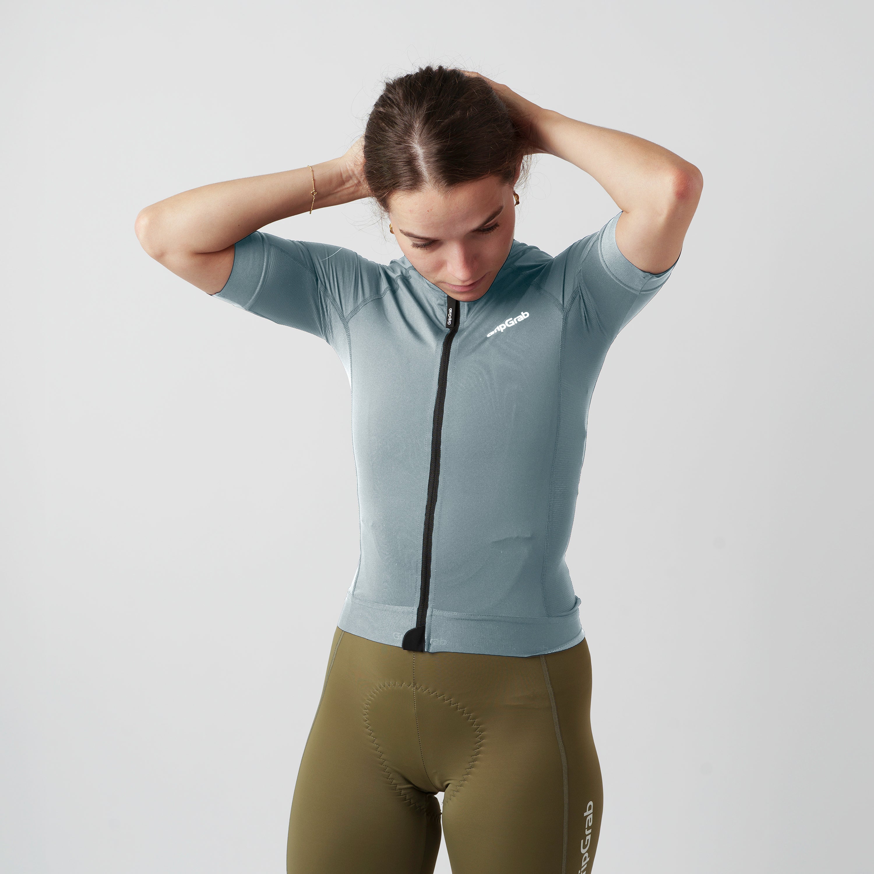 gripgrab-pacr-damen-radtrikot-kurzarm-schwarz-race-fit image 2