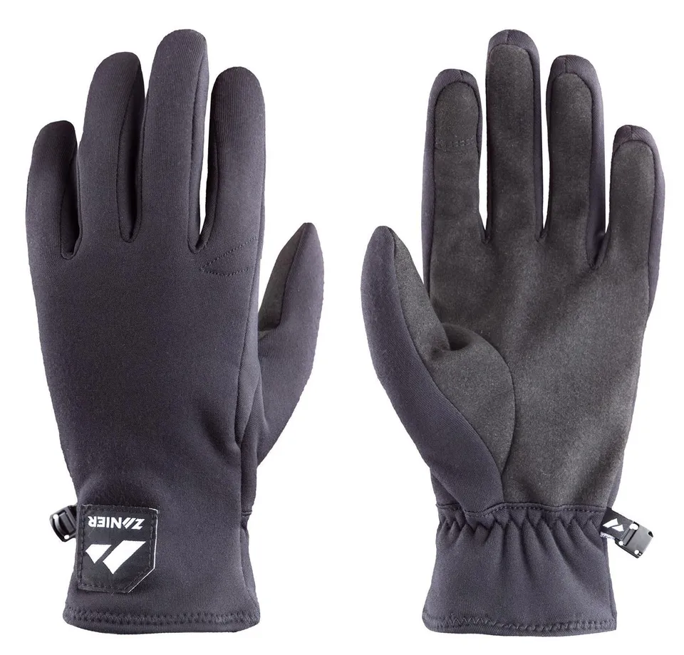 zanier-trail-softshell-handschuhe-schwarz-touchscreen image 1