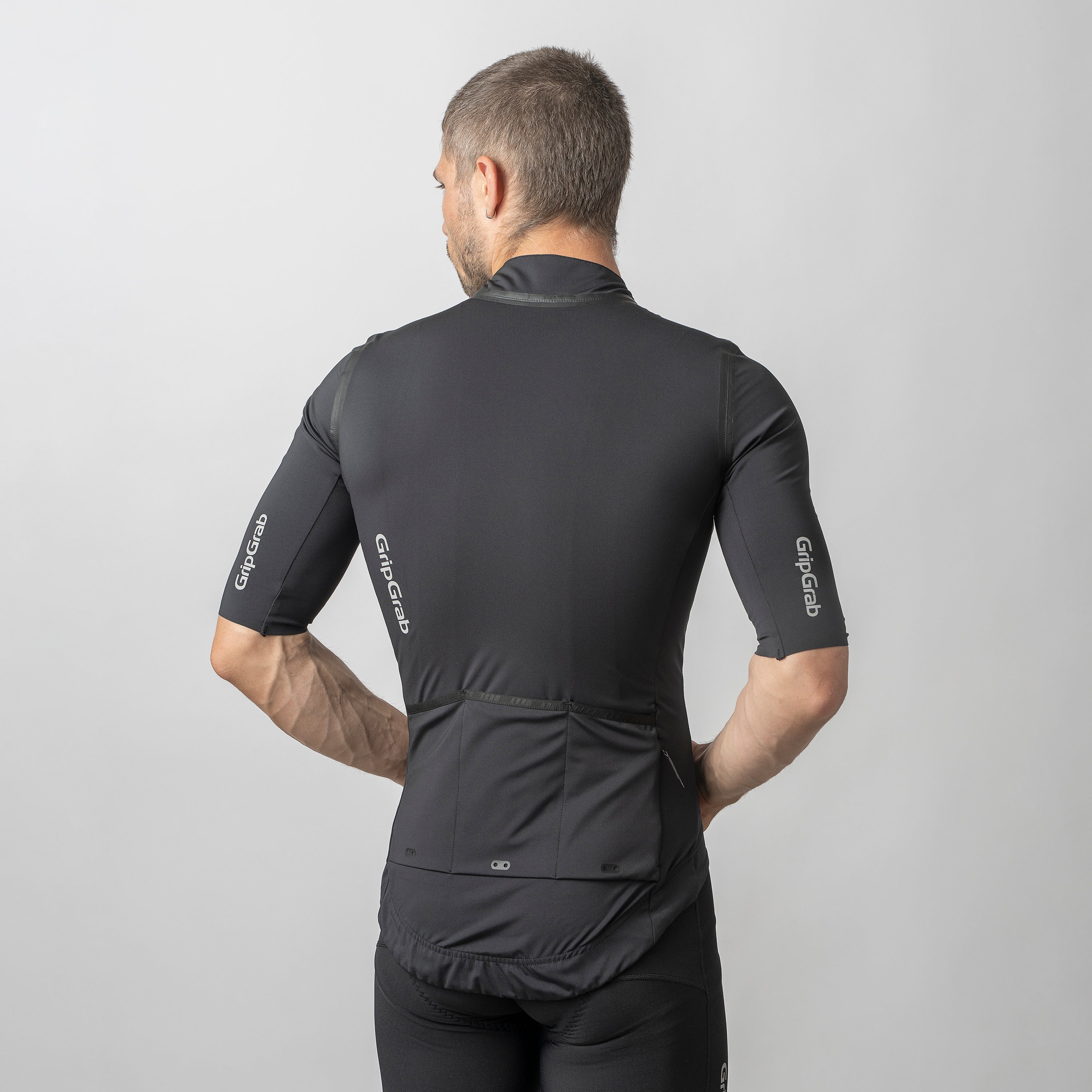 gripgrab-ride-aquarepel-radtrikot-herren-schwarz-kurzarm image 3