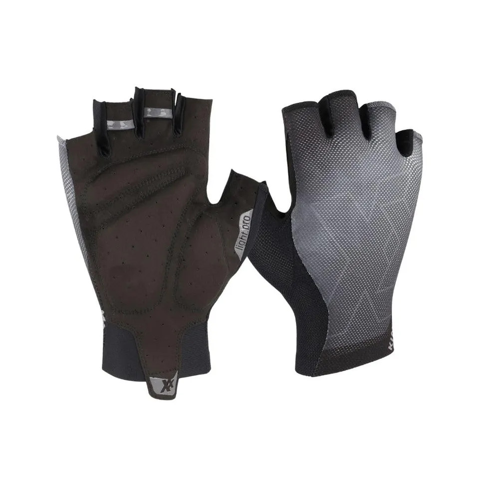 kinetixx-ledri-sommer-fahrradhandschuhe-schwarz-8-kurz image 1