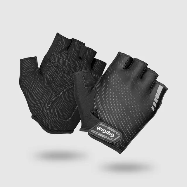 gripgrab-rouleur-handschuhe-kurzfinger-schwarz-gepolstert image 1