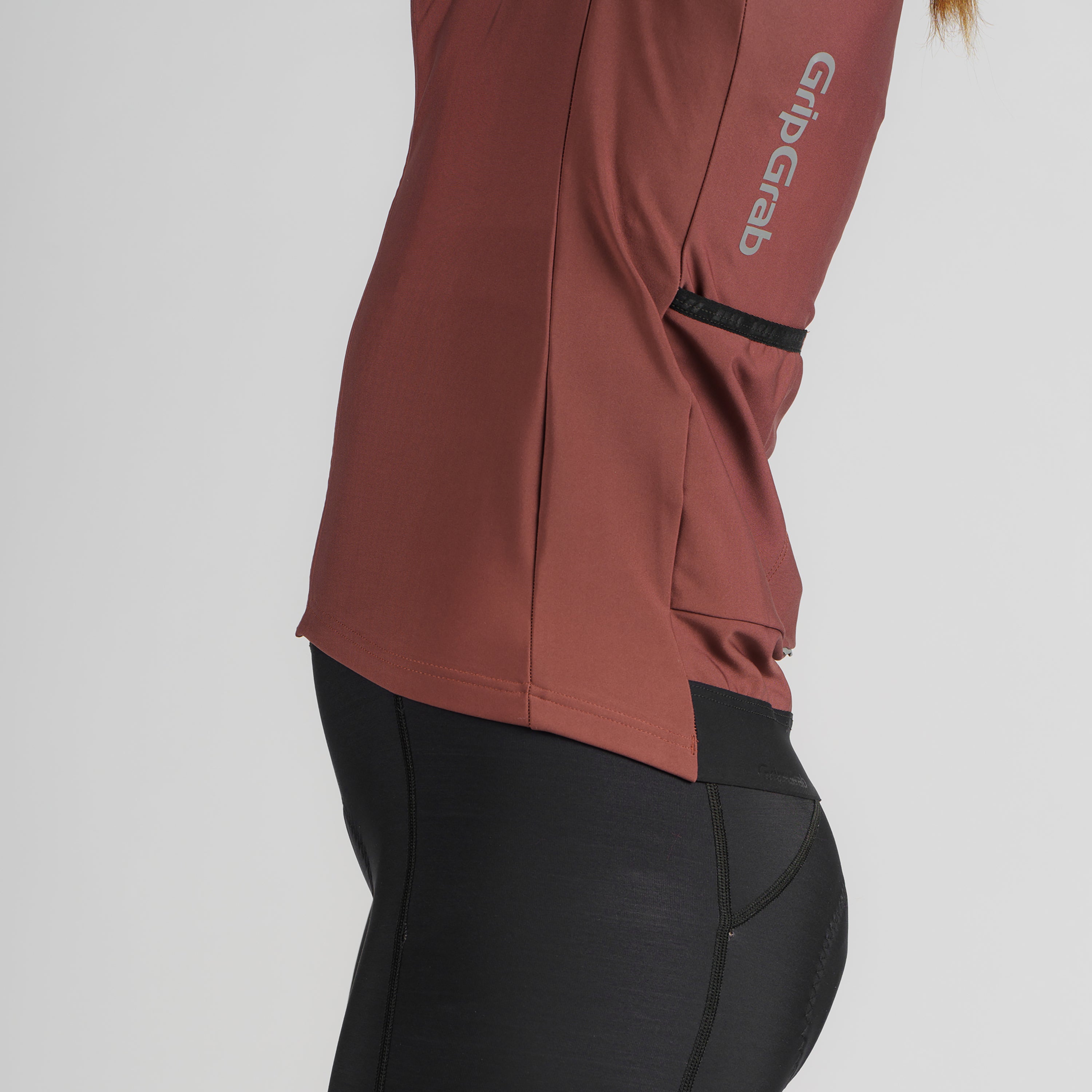 gripgrab-pacr-thermal-radtrikot-damen-schwarz-langarm image 6