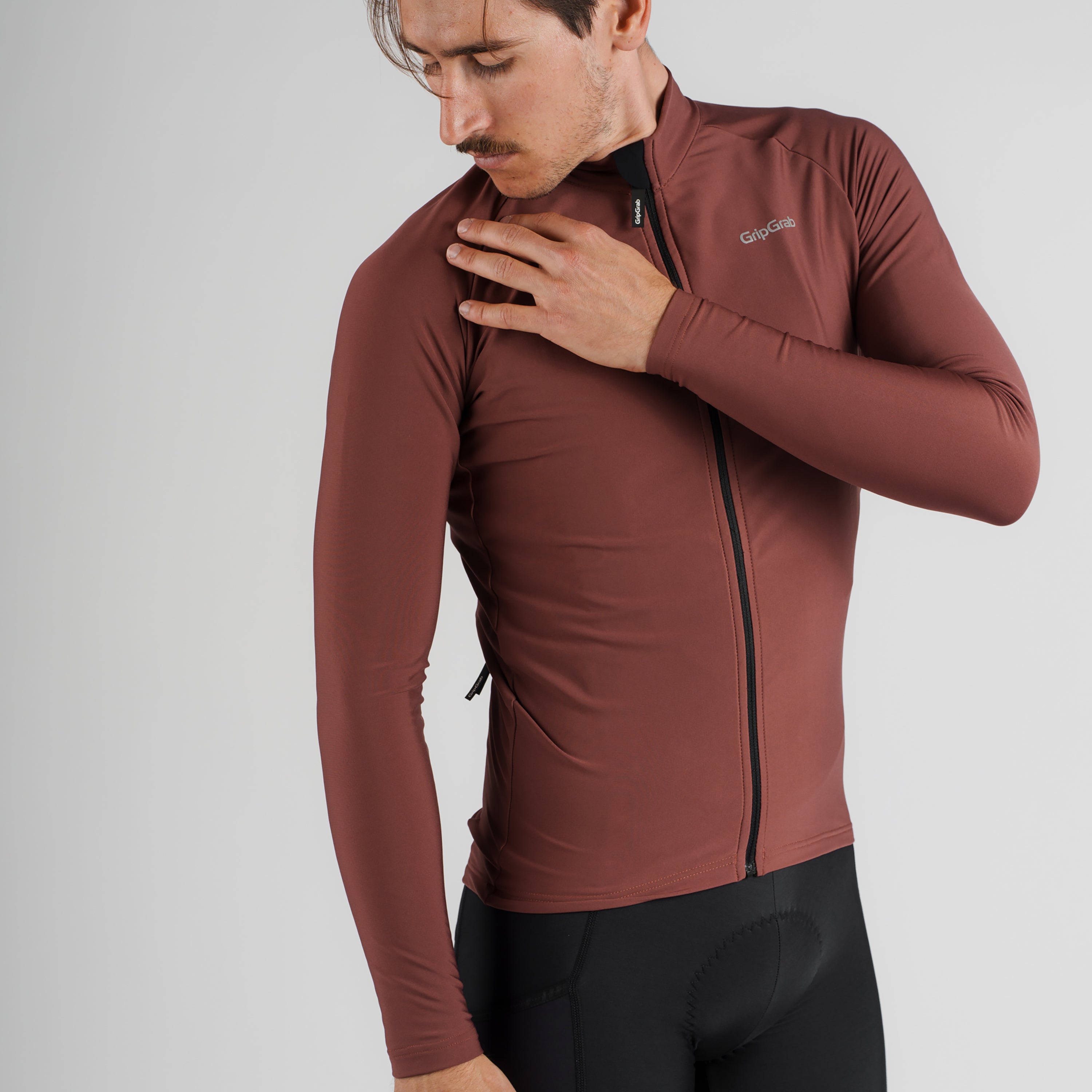 gripgrab-pacr-thermal-radtrikot-langarm-schwarz-winter image 3