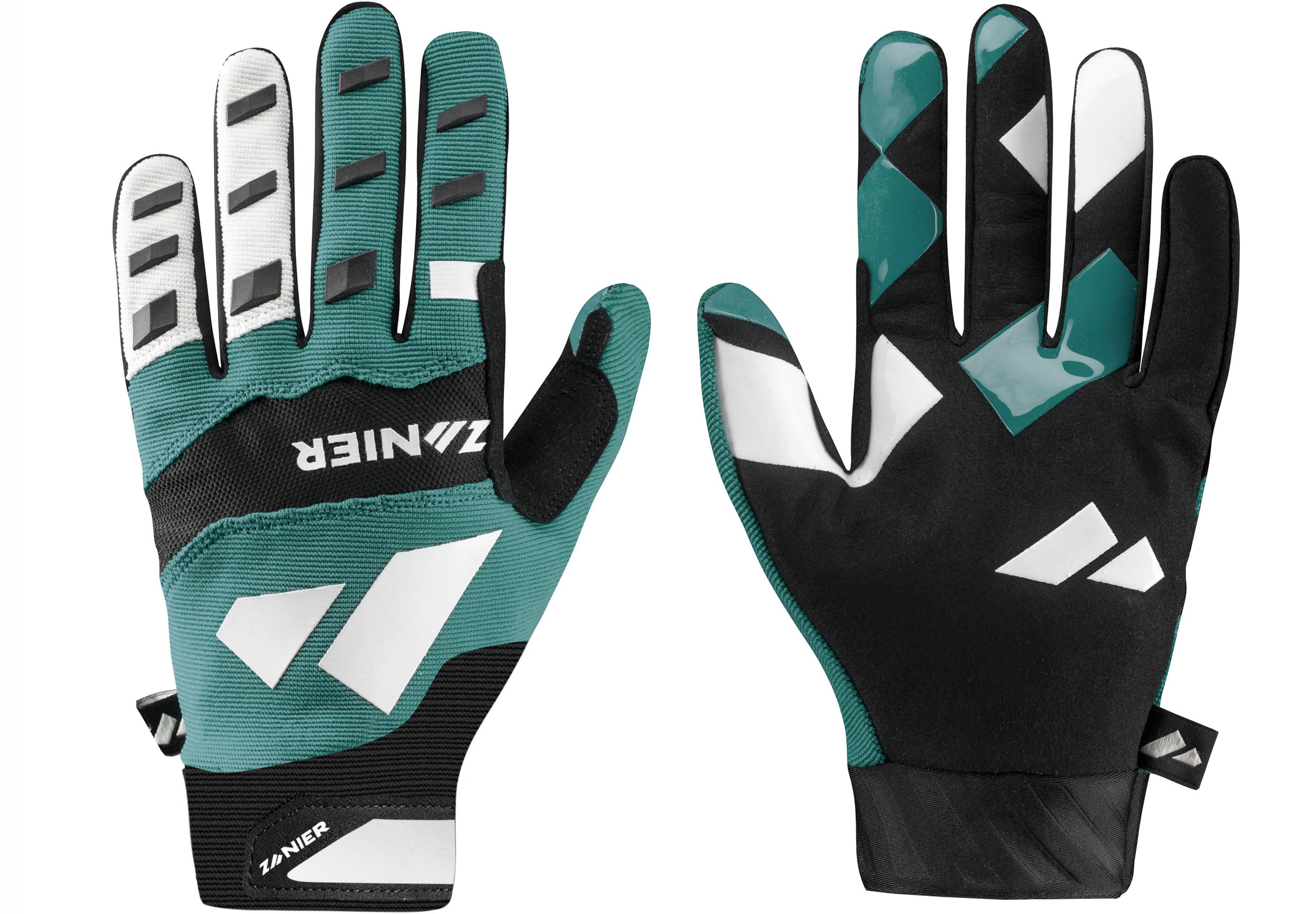 zanier-mx-junior-fahrradhandschuhe-schwarz-mtb-grip-sommer image 4