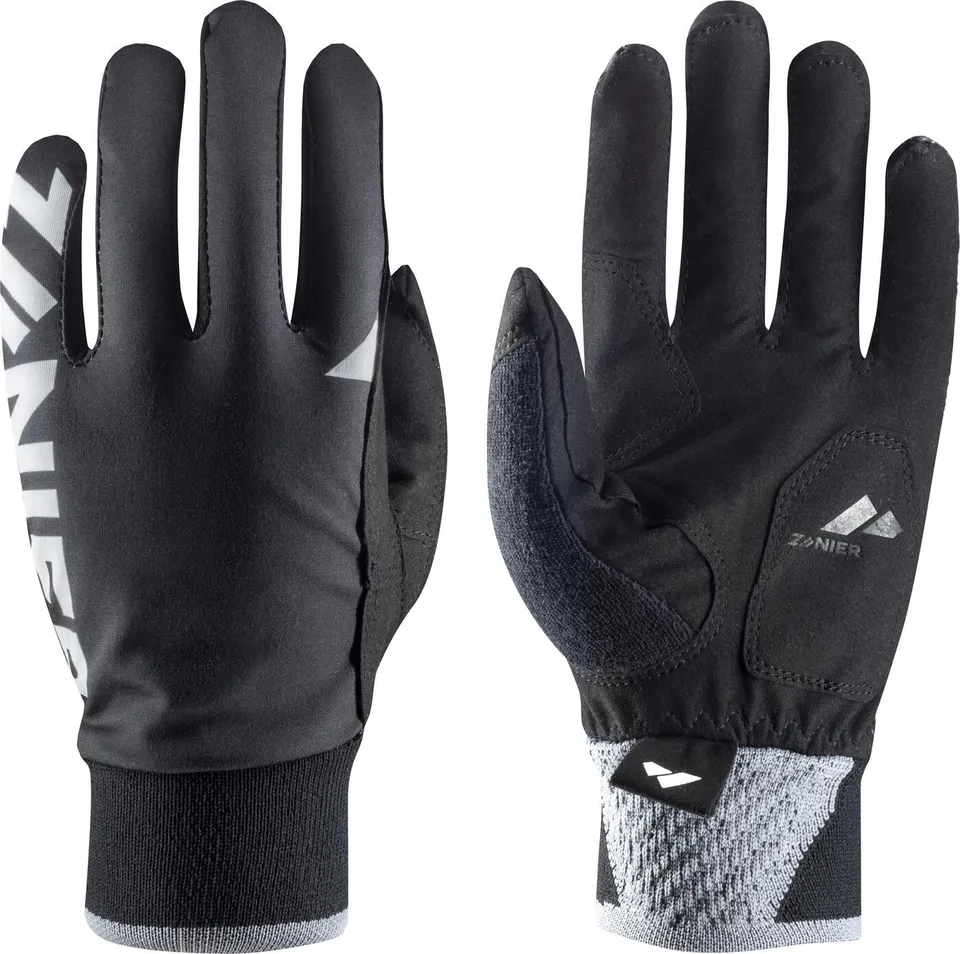 zanier-xc-pro-langlaufhandschuhe-softshell-schwarz-gr-8 image 1