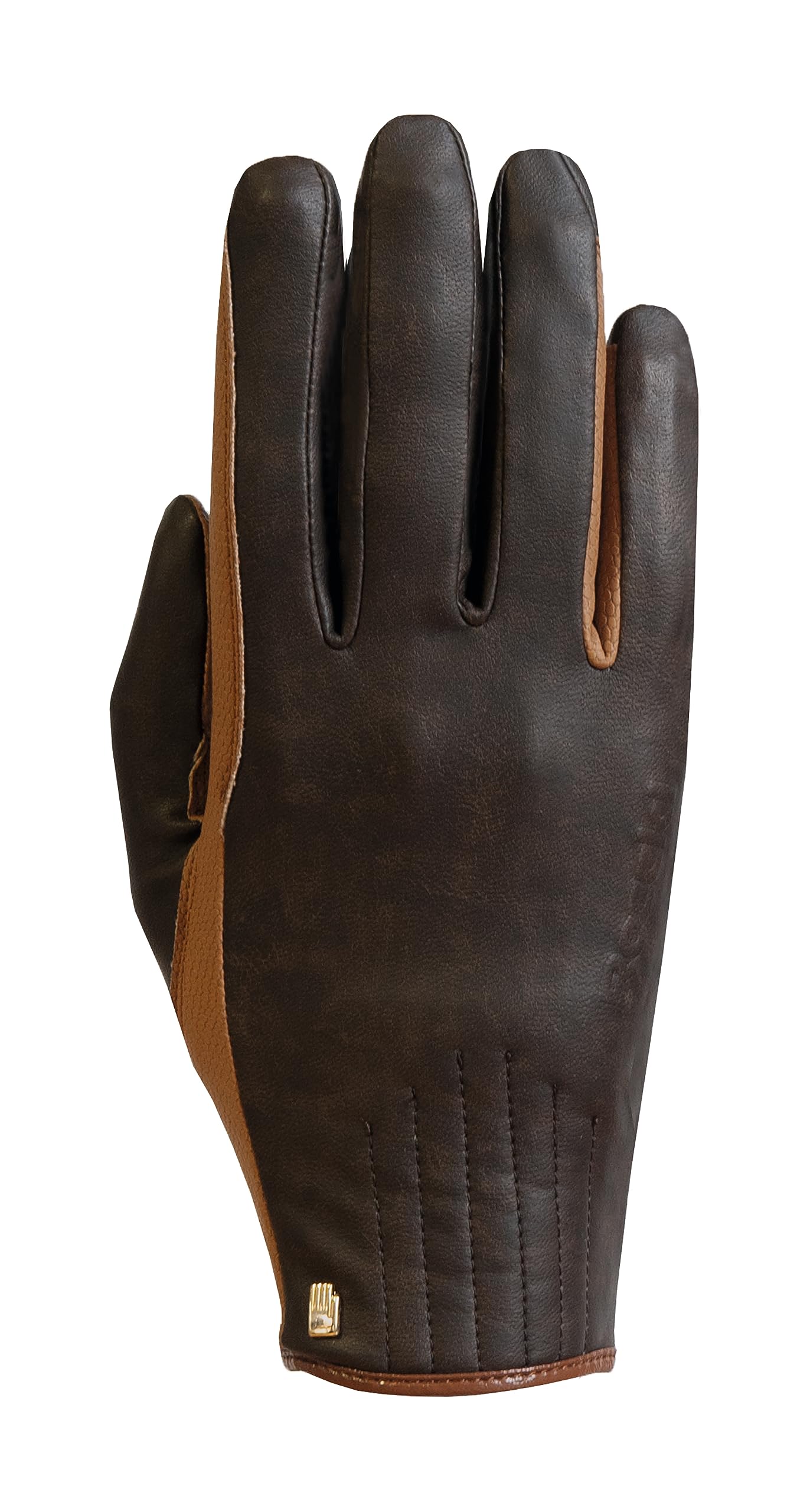 roeckl-wels-reithandschuh-gef-ttert-schwarz-grau-warm image 4