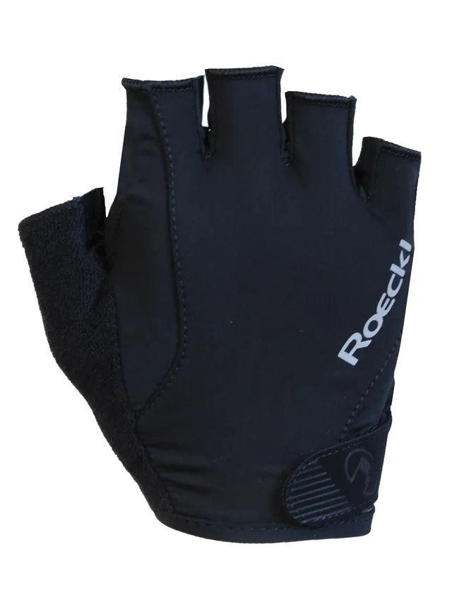 Roeckl ECO.SERIES Basel Fahrradhandschuh Schwarz Gr. 6,5