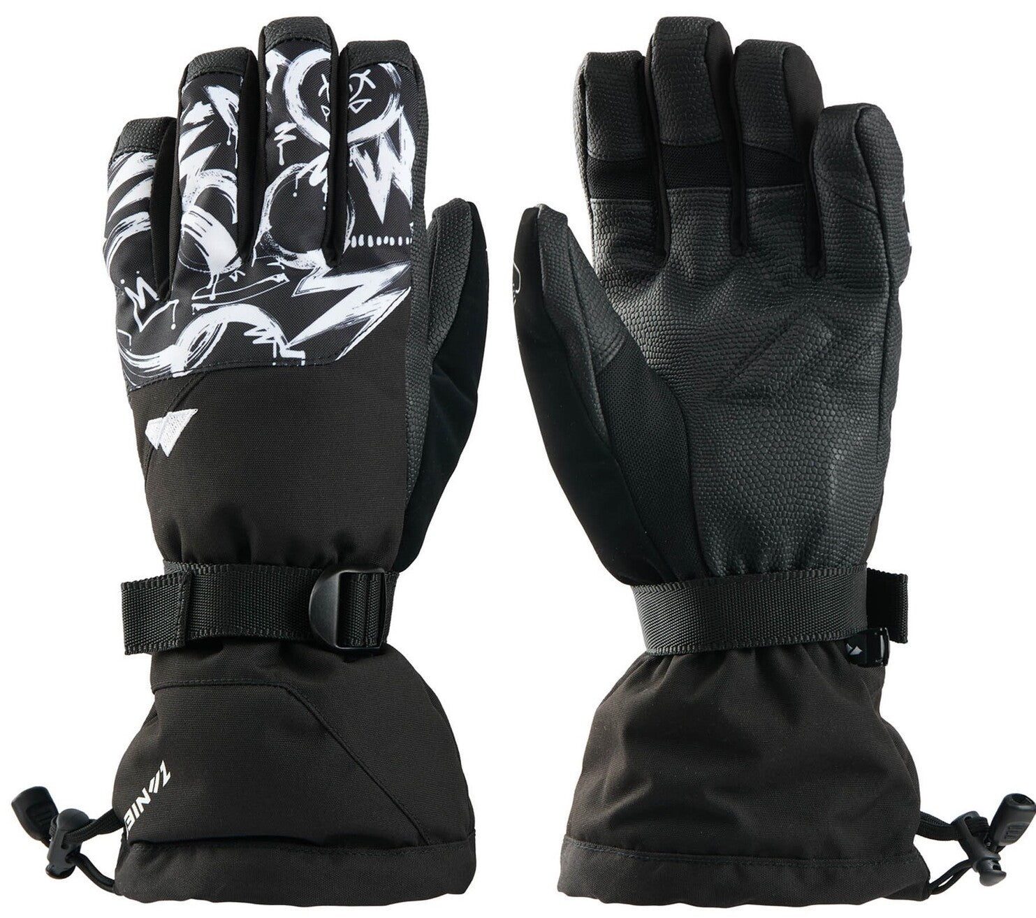 zanier-gap-stx-snowboard-handschuhe-schwarz-sympatex image 6