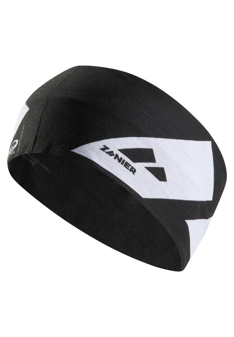 zanier-multifunctional-headband-schlauchtuch-schwarz-weiss image 1